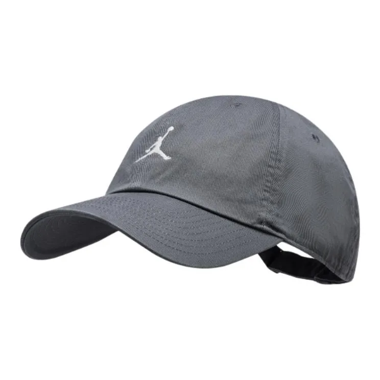 Nike Хлопковые кепки унисекс серые