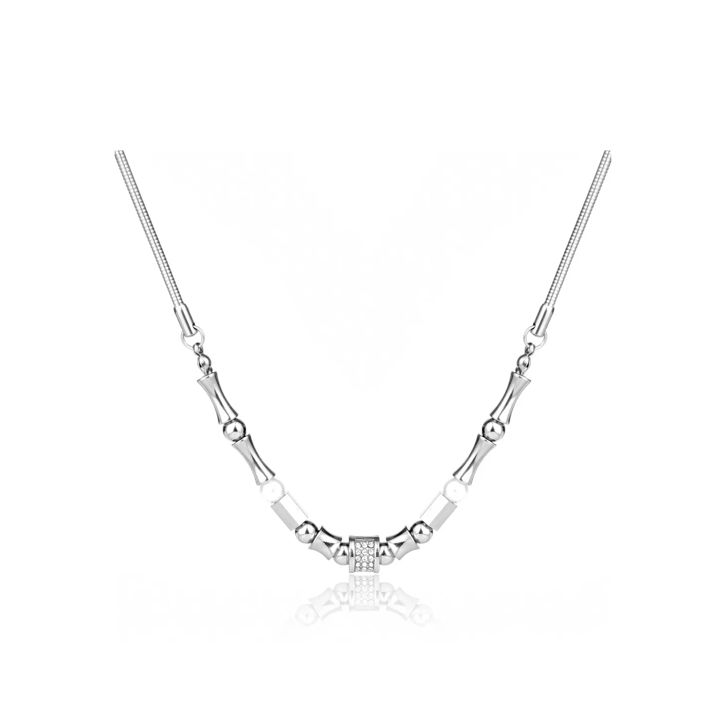 FOREVER MELODY Ожерелья из титанового сплава Мужской