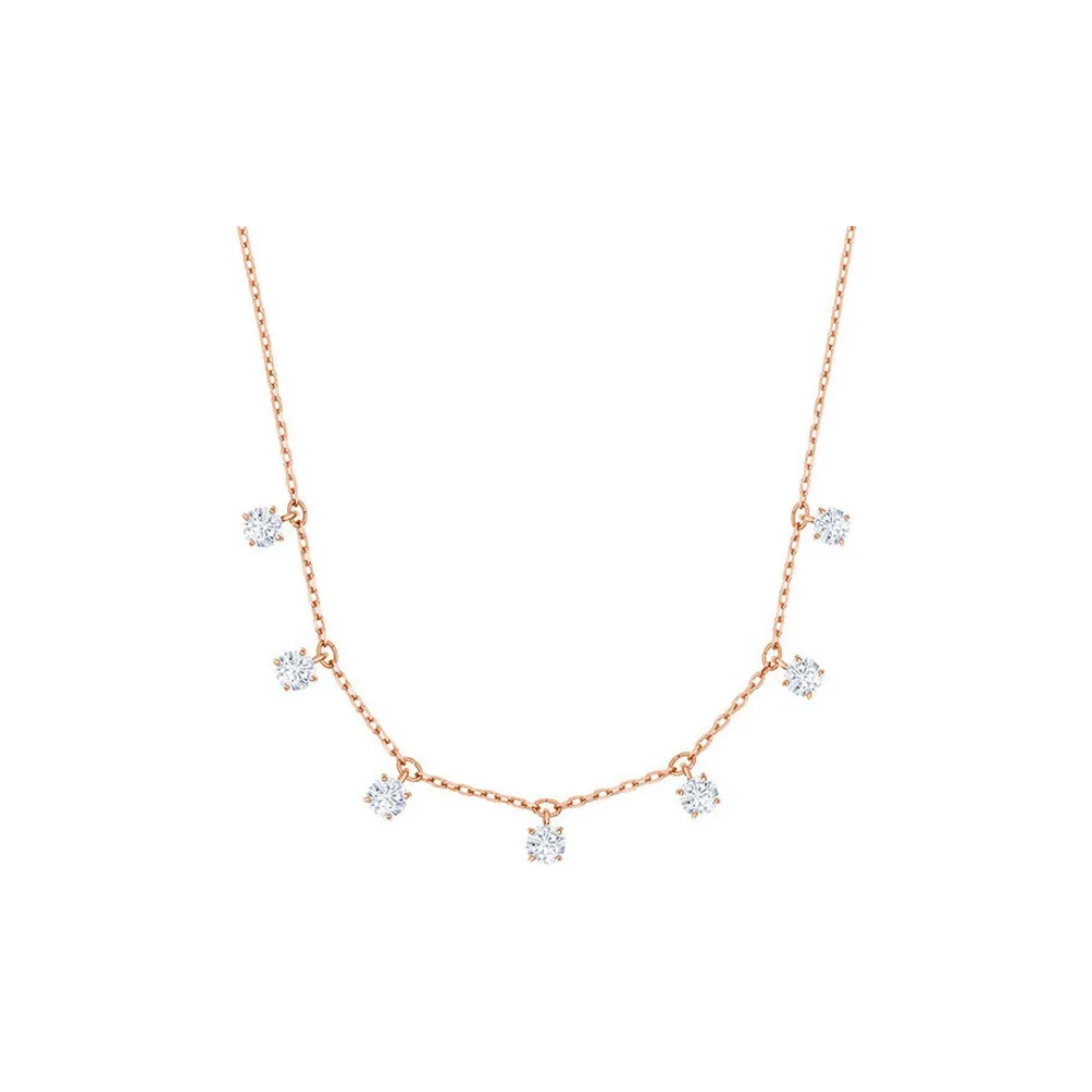 Swarovski Attract Necklaces Women's Rose Gold