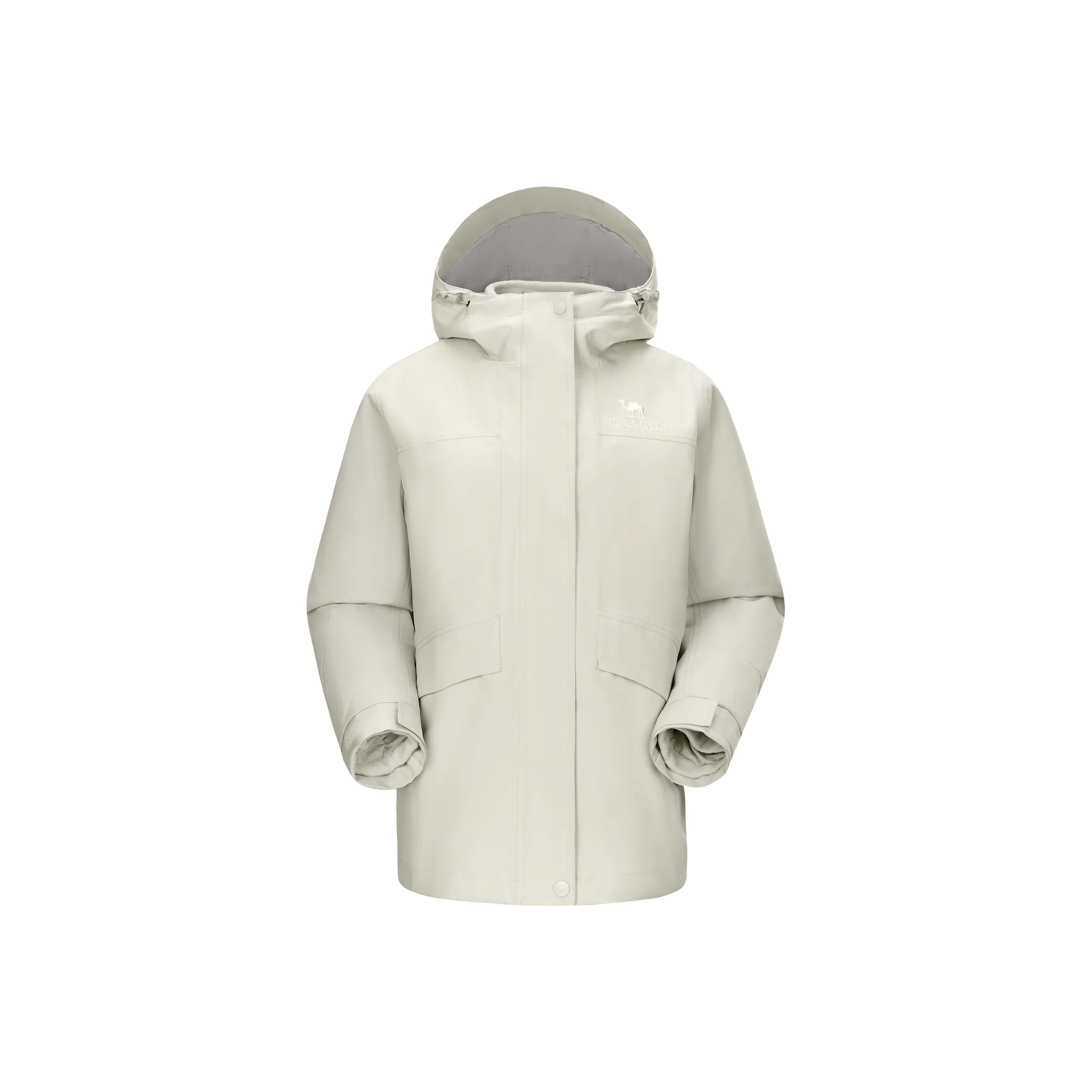 Верблюжий цвет универсальная ветровка женские