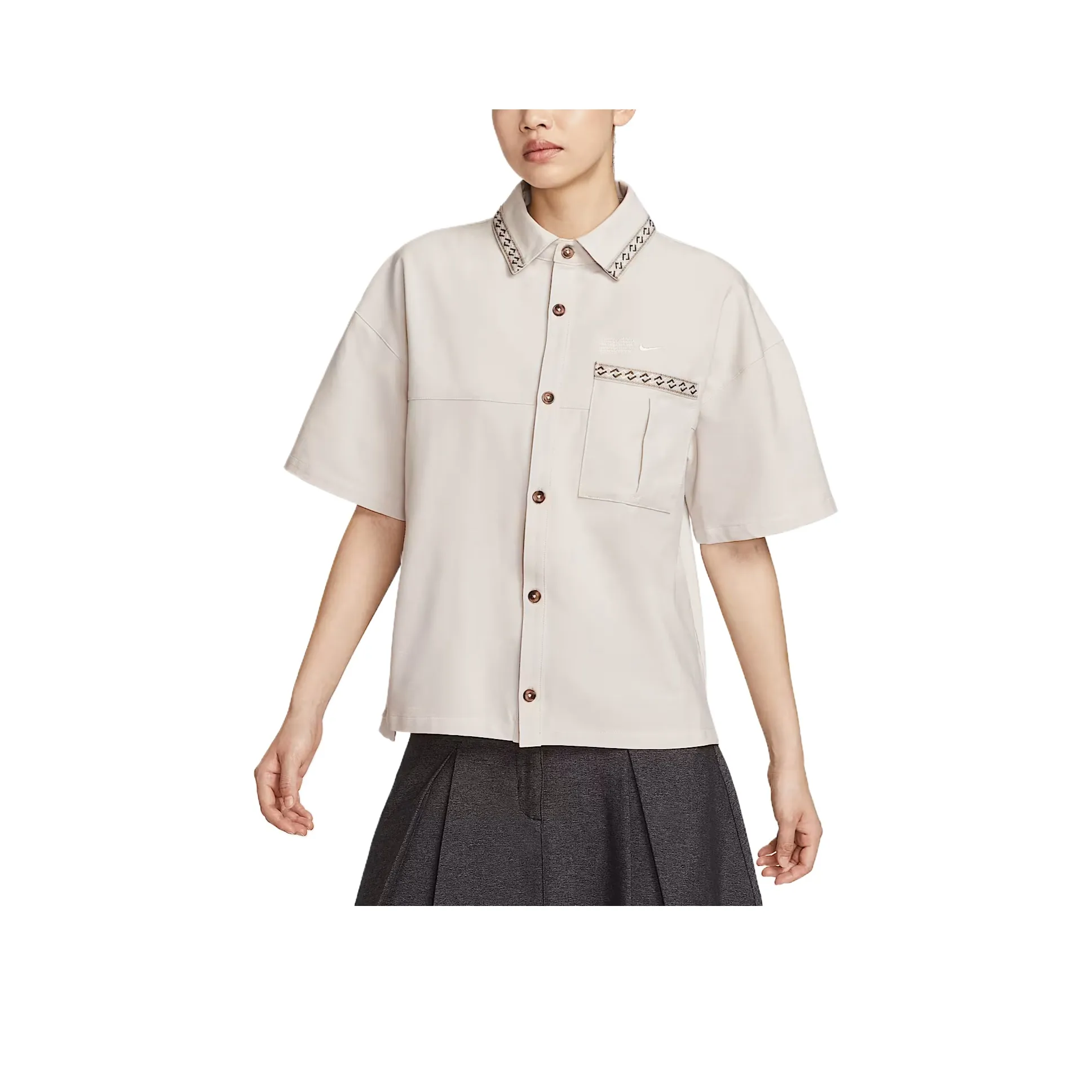 Nike Naomi Osaka Рубашка Женская Бежевая