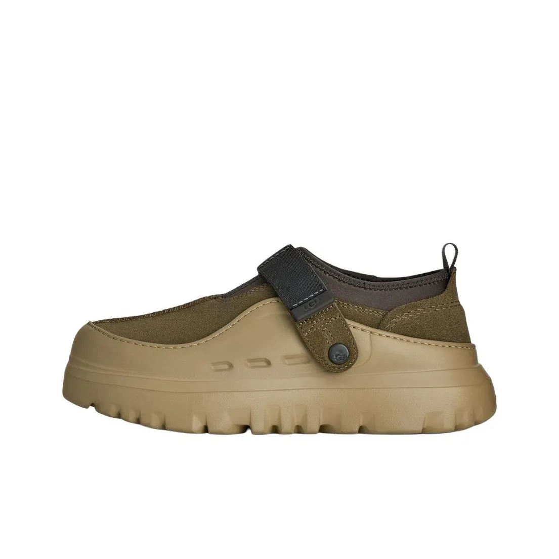 UGG PeakMod Lowcut Низкий Топ Casual Мужской Темно-оливковый