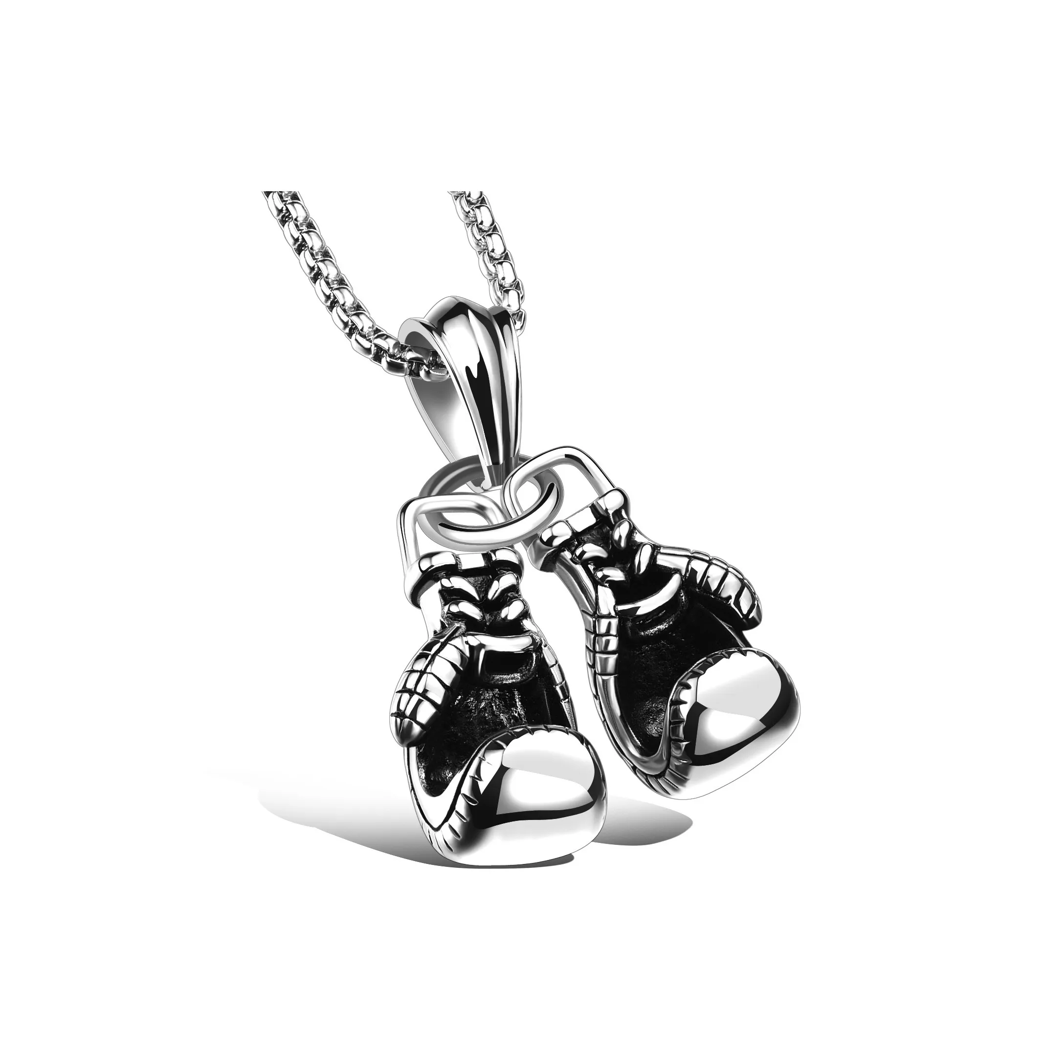 66ROUTE 66 Титановые стальные ожерелья мужские