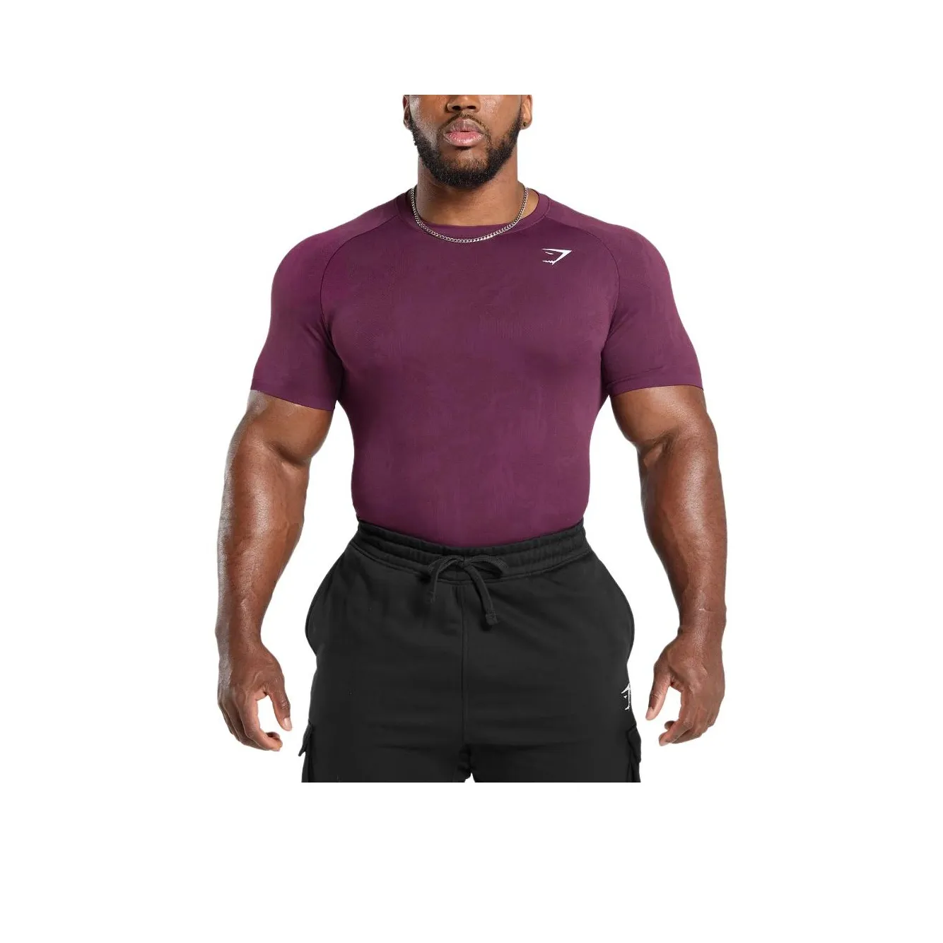 GYMSHARK Спортивная одежда Мужская Темно-красный Фиолетовый Глубокий Фиолетовый