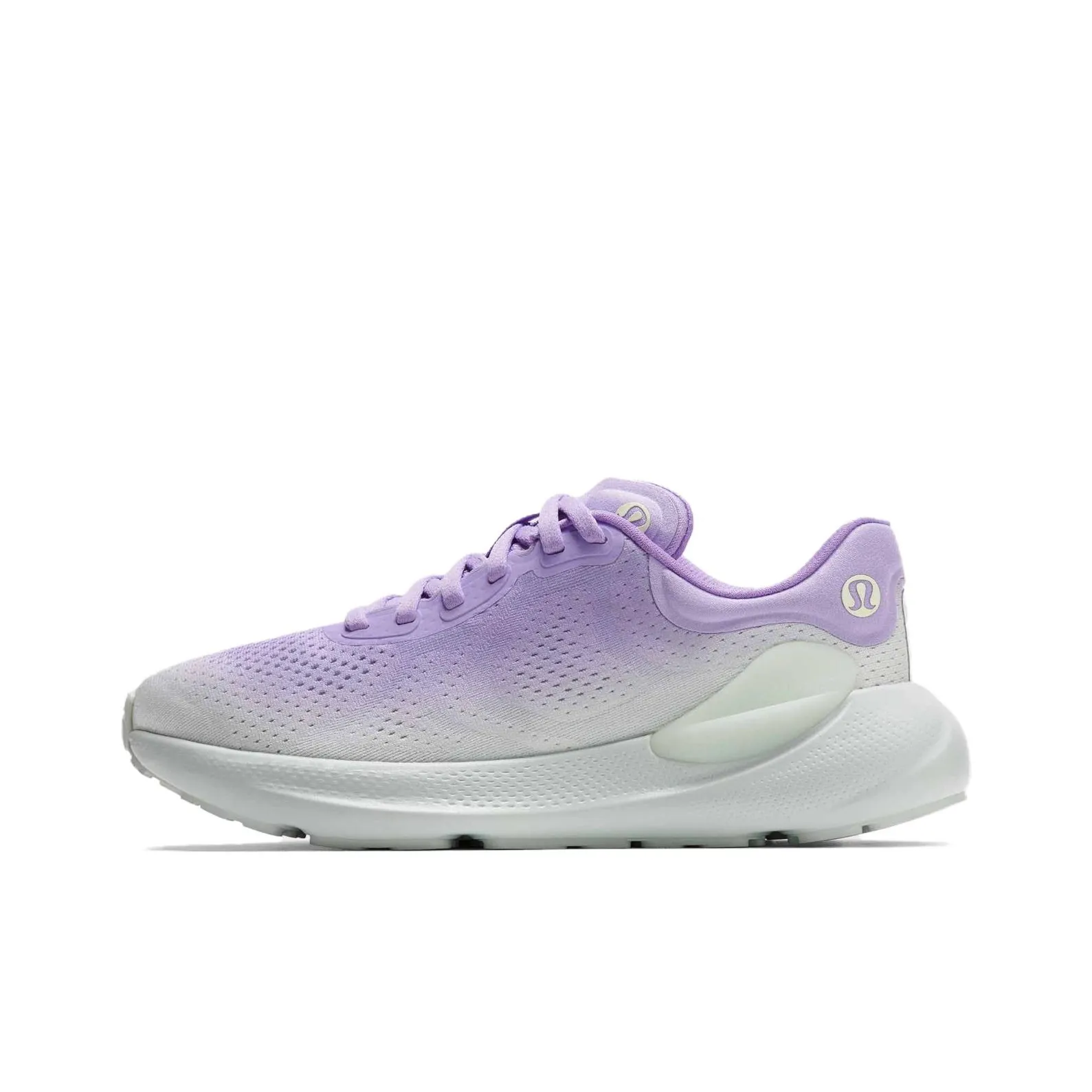 lululemon Beyondfeel Устойчивый к истиранию Дышащий Низкий Топ Беговые кроссовки Женские Белый Фиолетовый