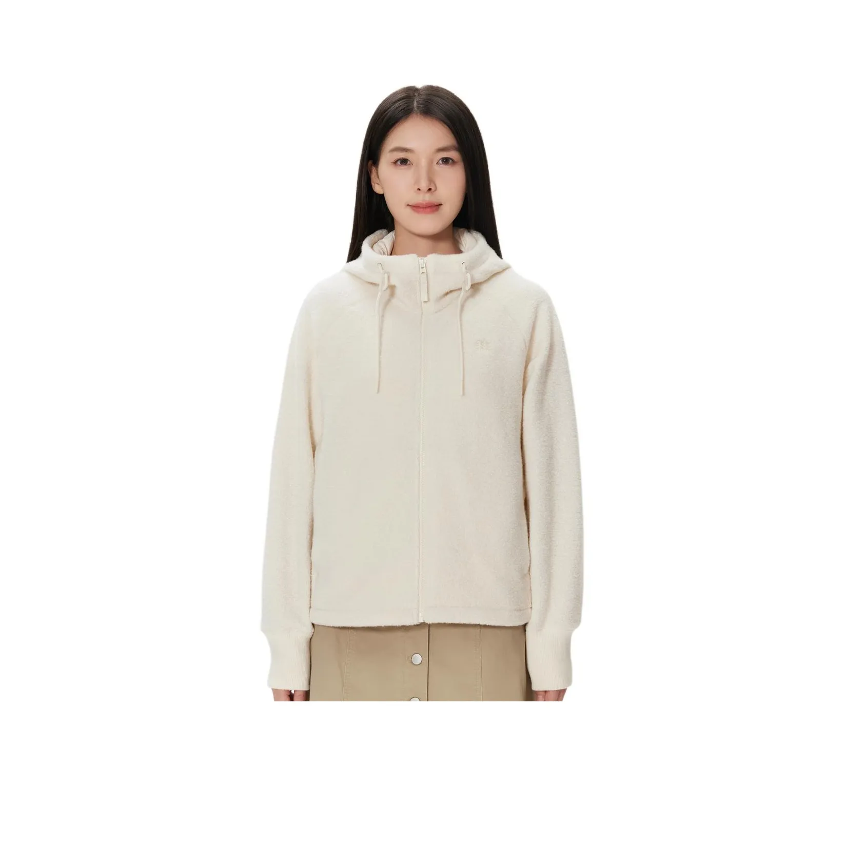 KOLON SPORT Бархат Feel Пальто Женские Экрю