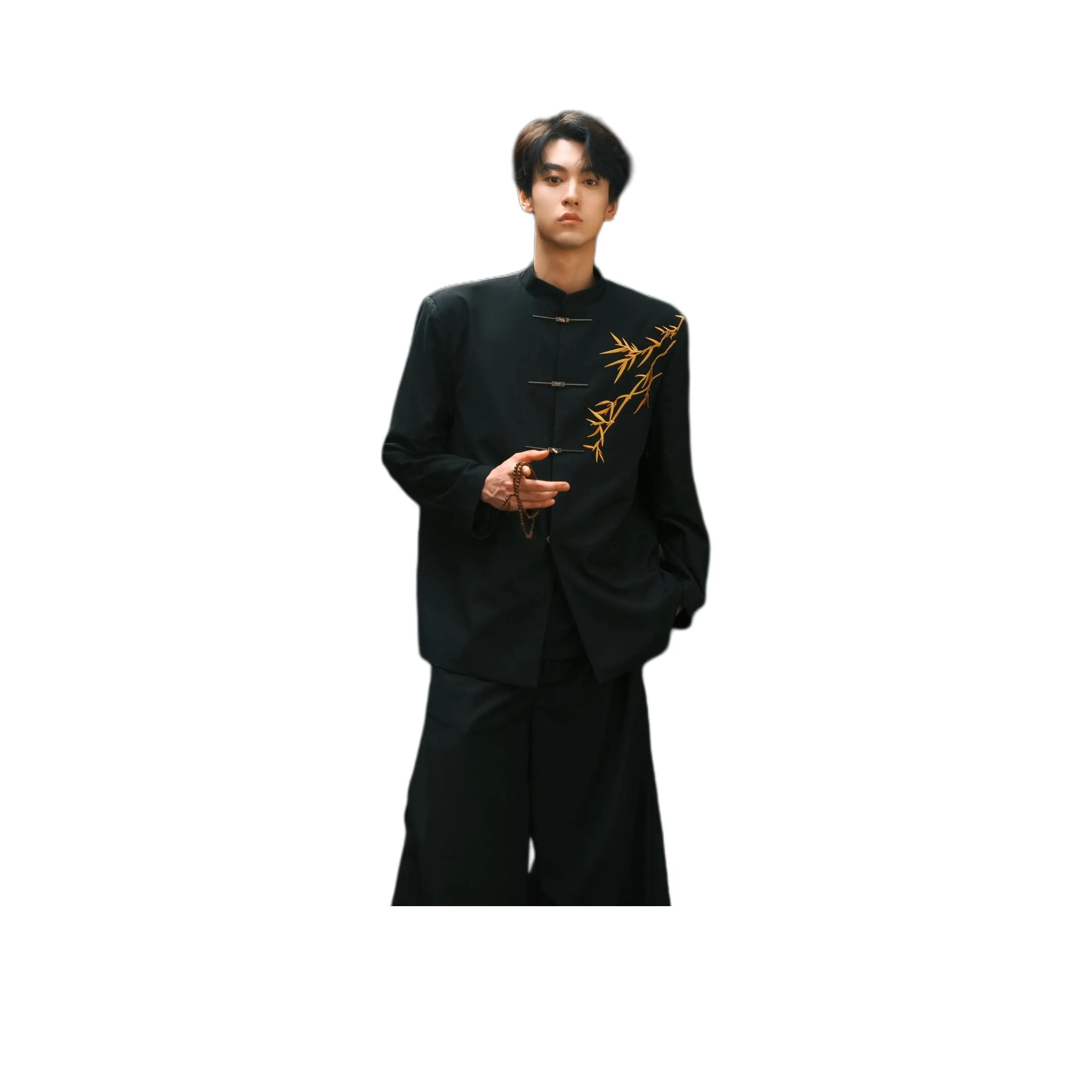 FALIAMS Золотой Вышивка Унисекс Офисные костюмы