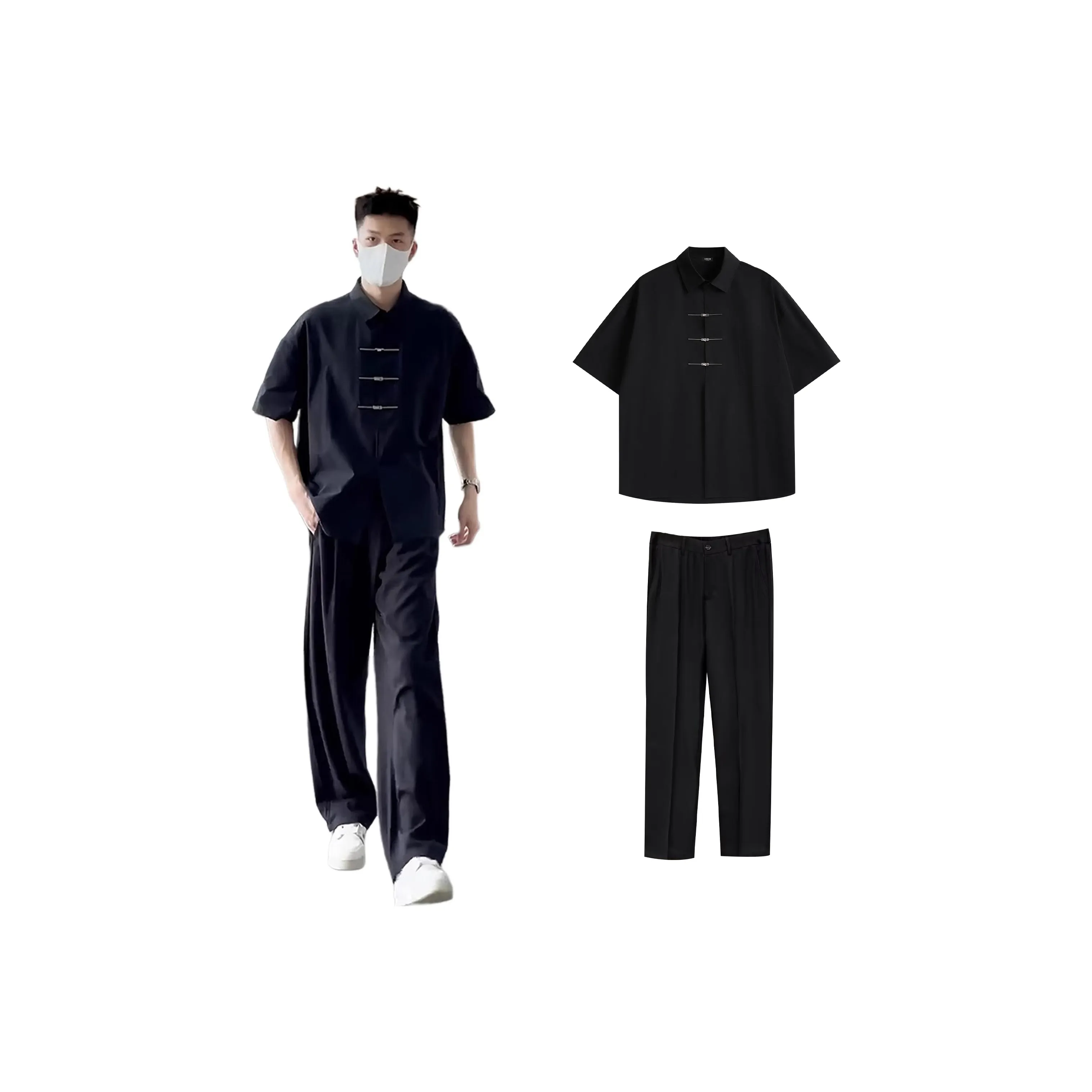 RAP PANDA Комплект рубашек унисекс