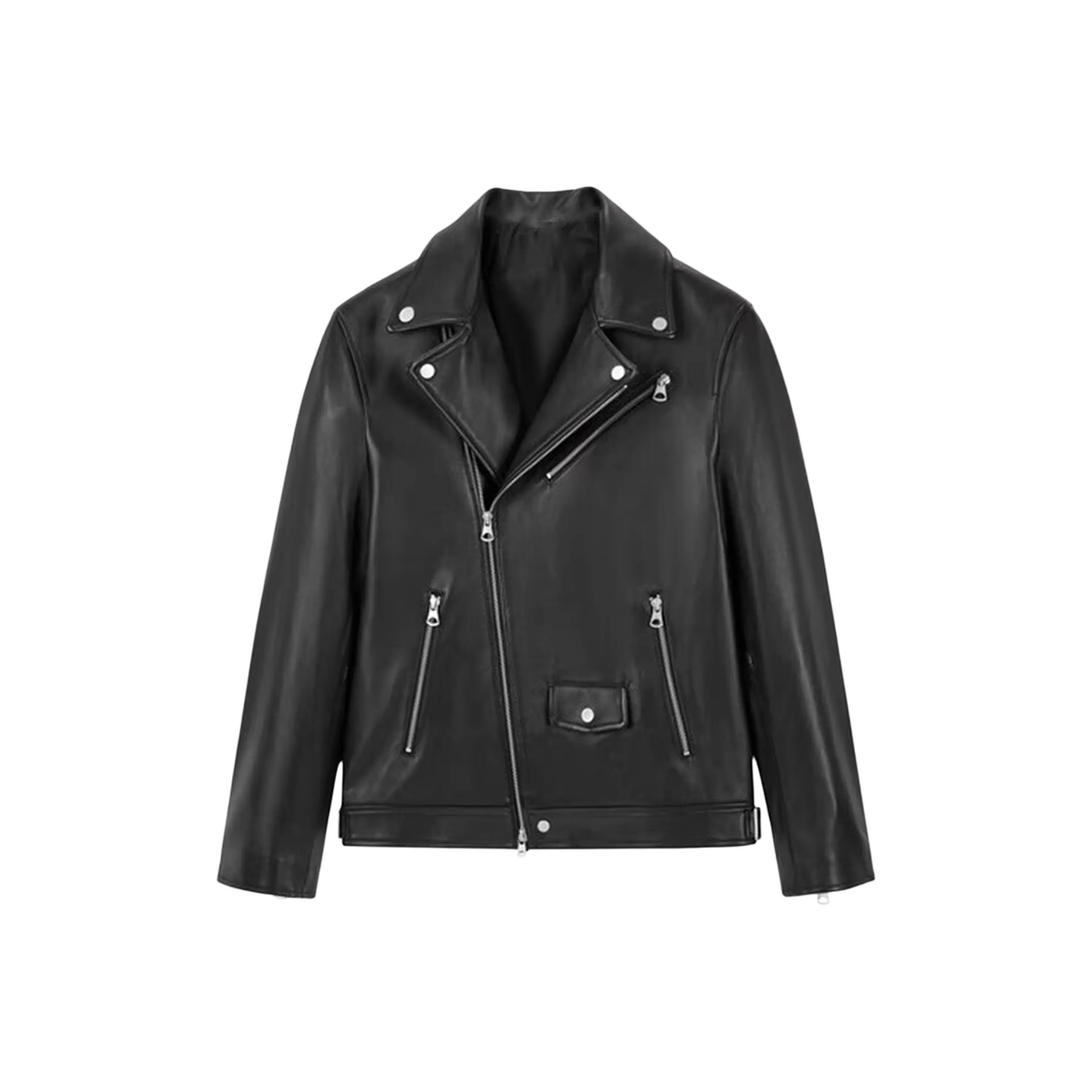 QIJIJIEQU Кожа Куртка Унисекс