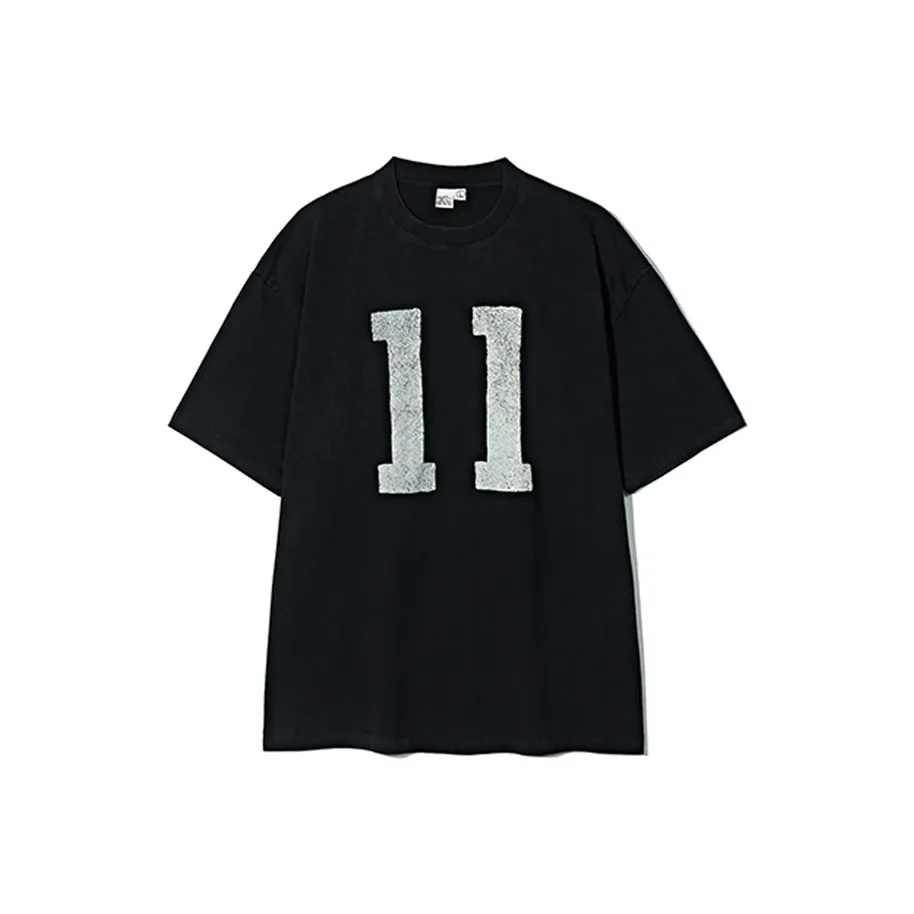 PARTIMENTO Черная унисекс футболка T