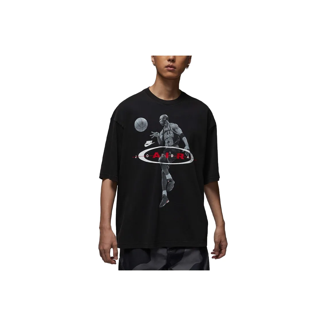 Jordan Air Черные Мужские T-Рубашки