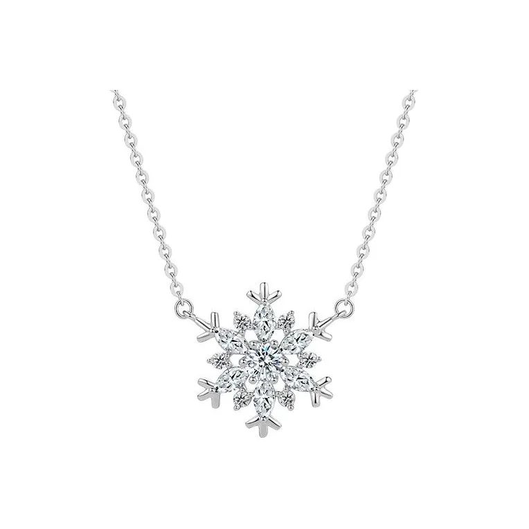 ZHOU LIU FU S925 Sterling Silver Necklaces Women's