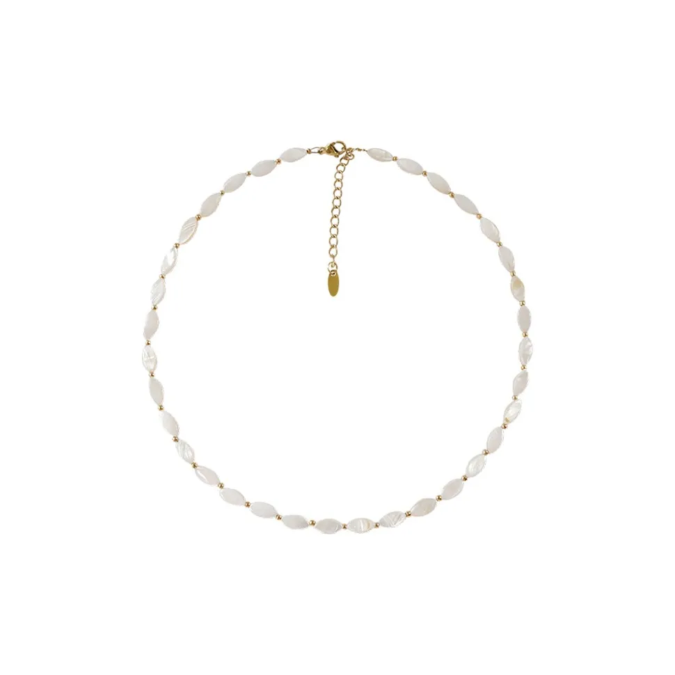 GITHA Жемчужная раковина Ожерелья Женские