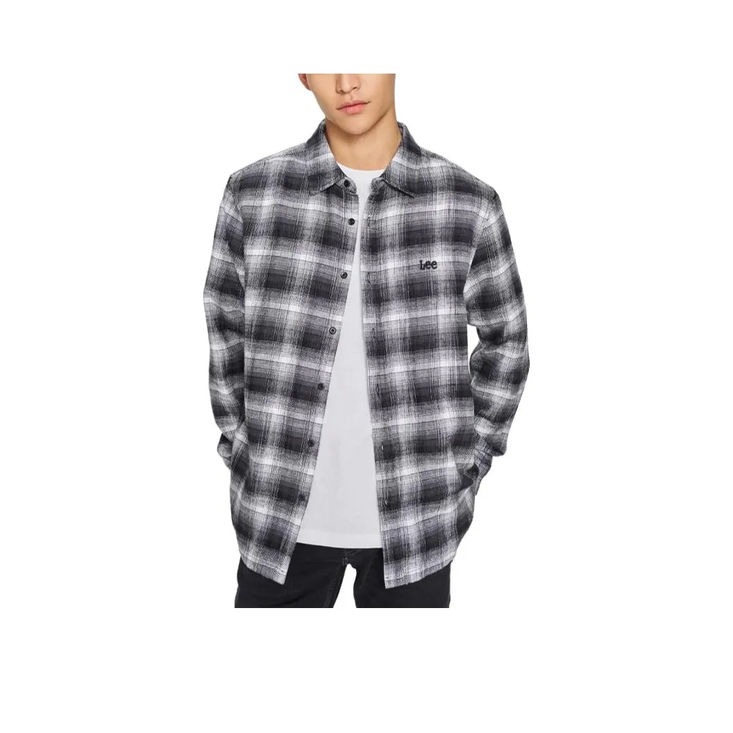 Мужская рубашка с совместным брендом Lee
