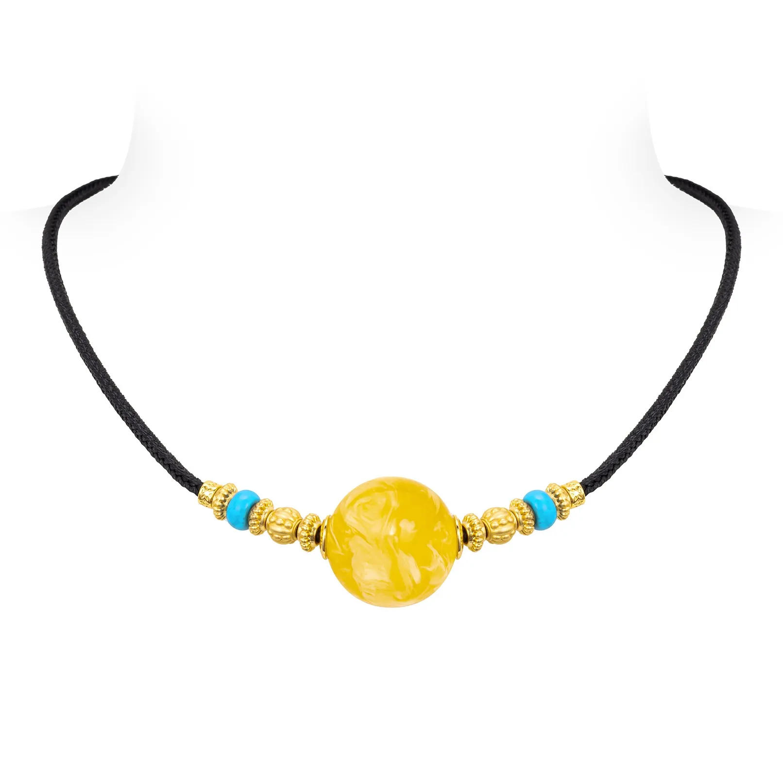 GAONAS Ожерелья с синтетическим кубическим цирконием Женские