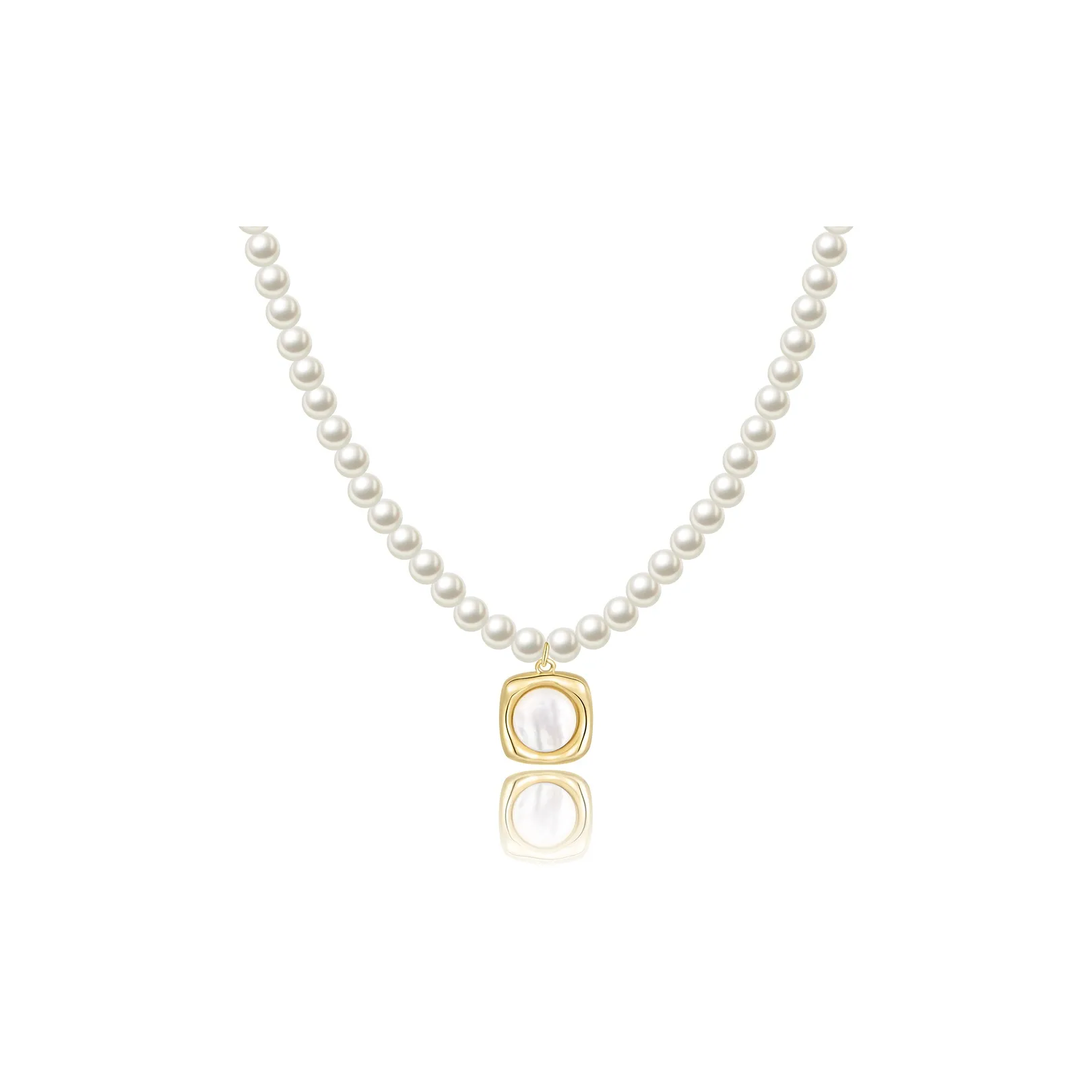 ZEGL Shell Mother Of Pearl Necklaces Women's