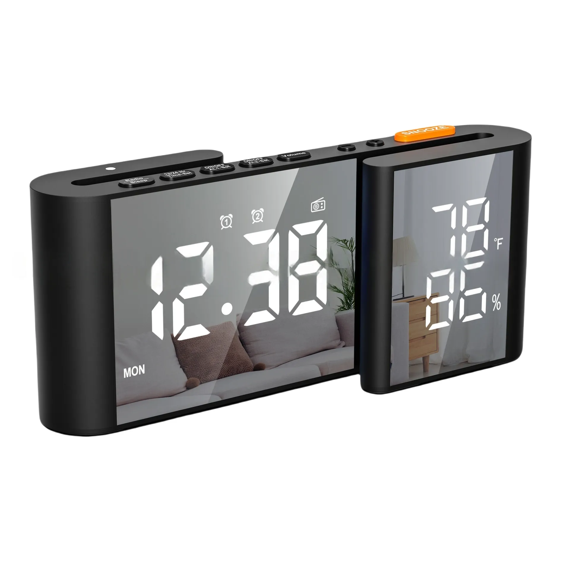 DOULEX Электронный механизм Будильник Унисекс