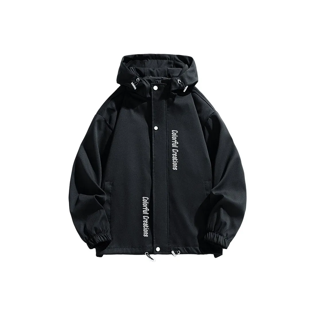 Colorful Creations Офис Повседневная городская жизнь Путешествия Коммутирование Ветровка Унисекс