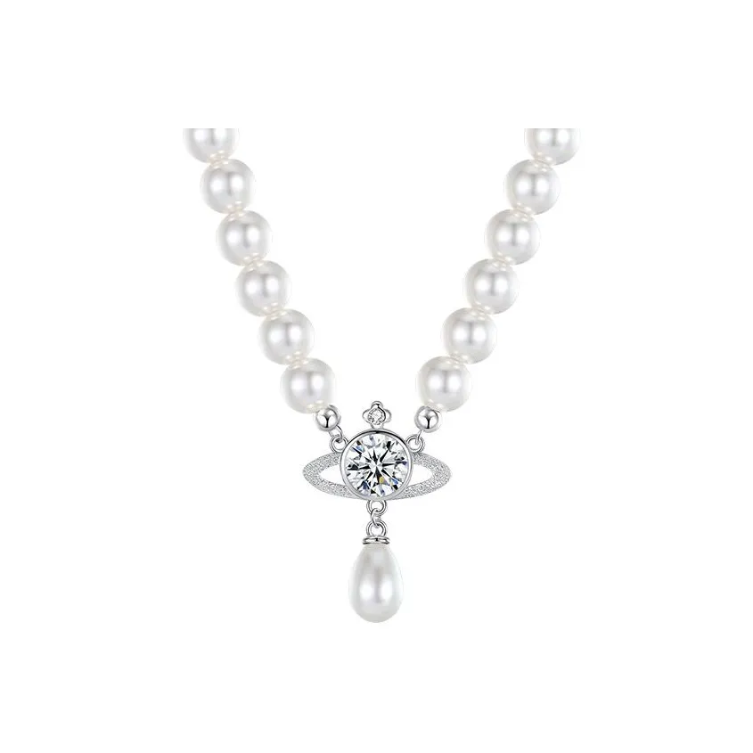 PARAS KORS S925 Silver Necklaces Women's