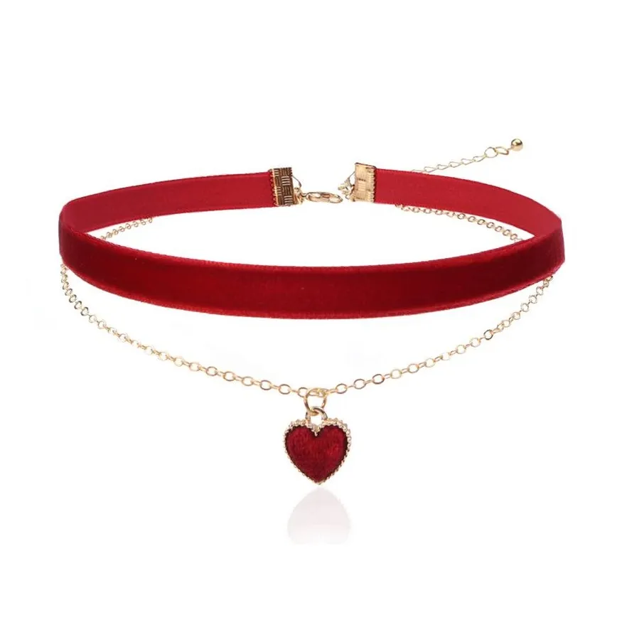 CARAT'S DIARY Сплав Плюш Красный Ожерелья Женские