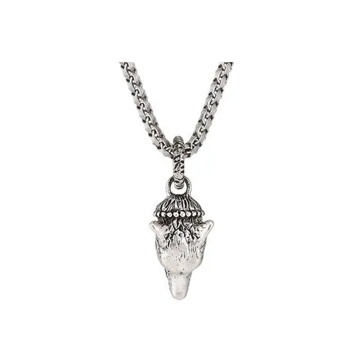 GUCCI Necklaces Men's Silver