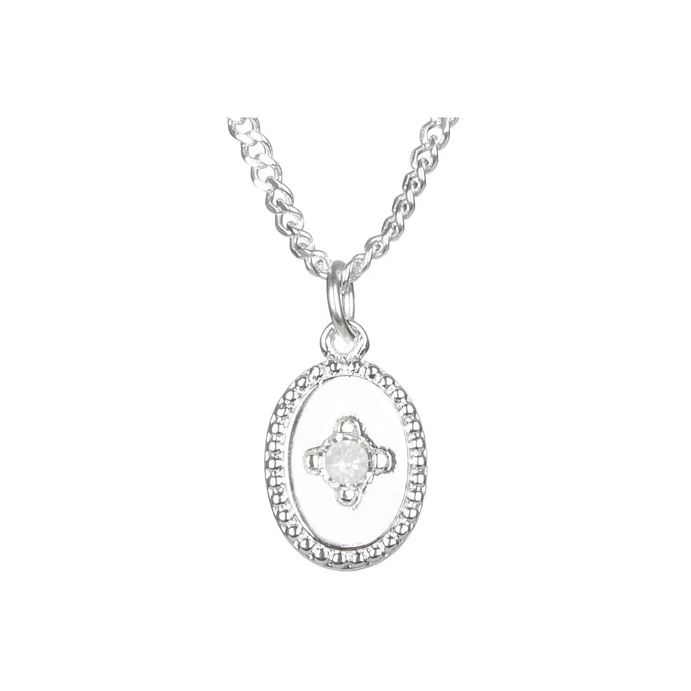 BLESSED BULLET Циркон Ожерелья Женские