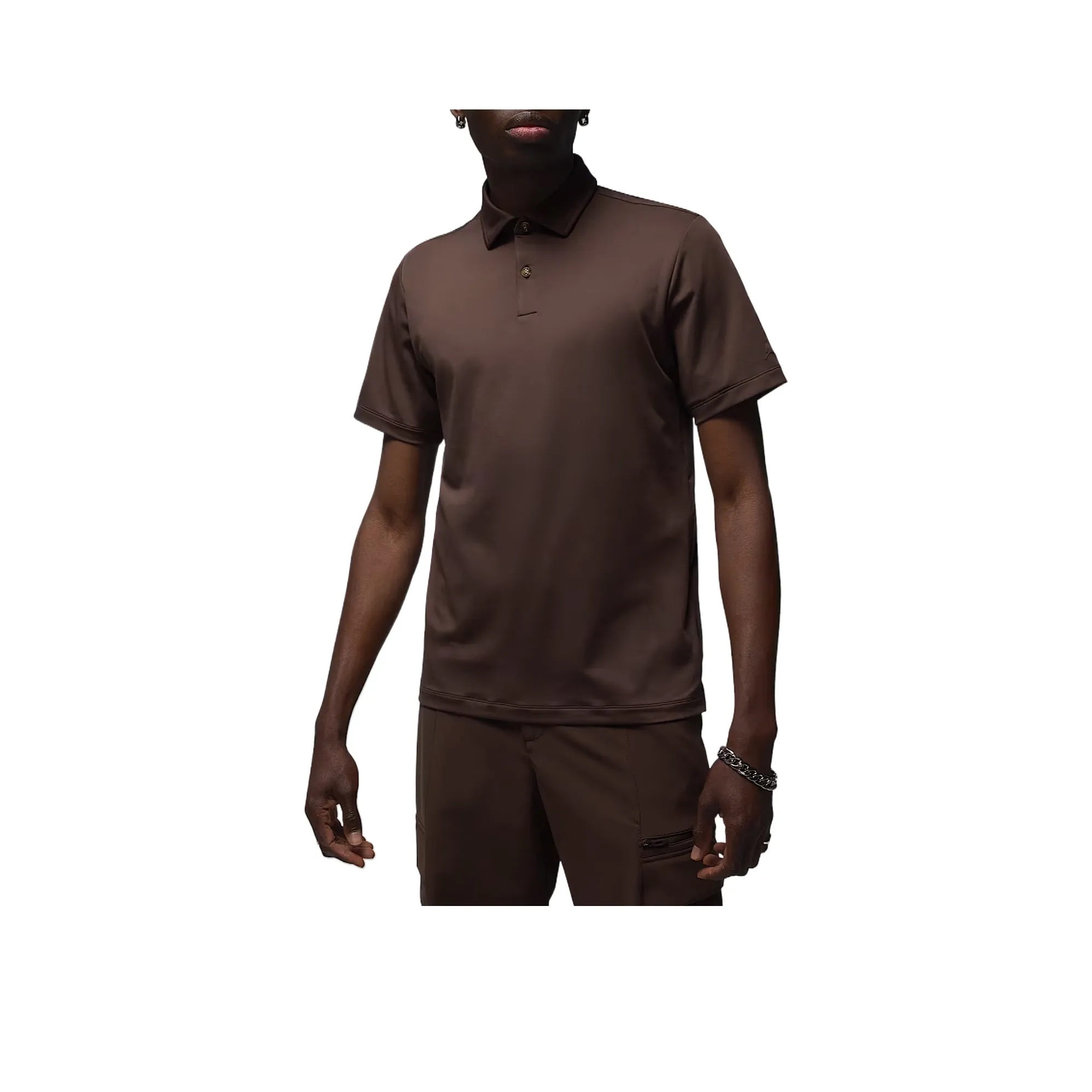 Jordan Sport Поло Мужское Барочный Коричневый