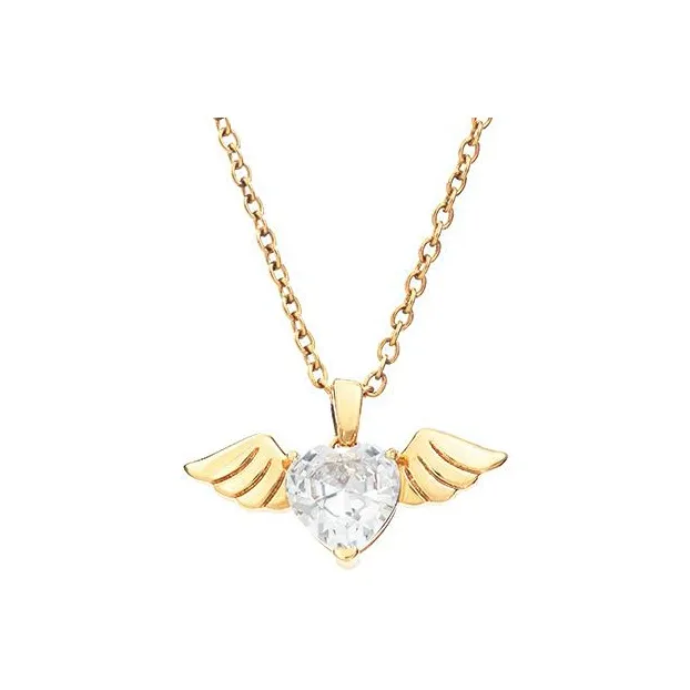 CHIARA FERRAGNI Cubic Zirconia, Rhodium Plated 18K Gold Necklaces Women's Gold