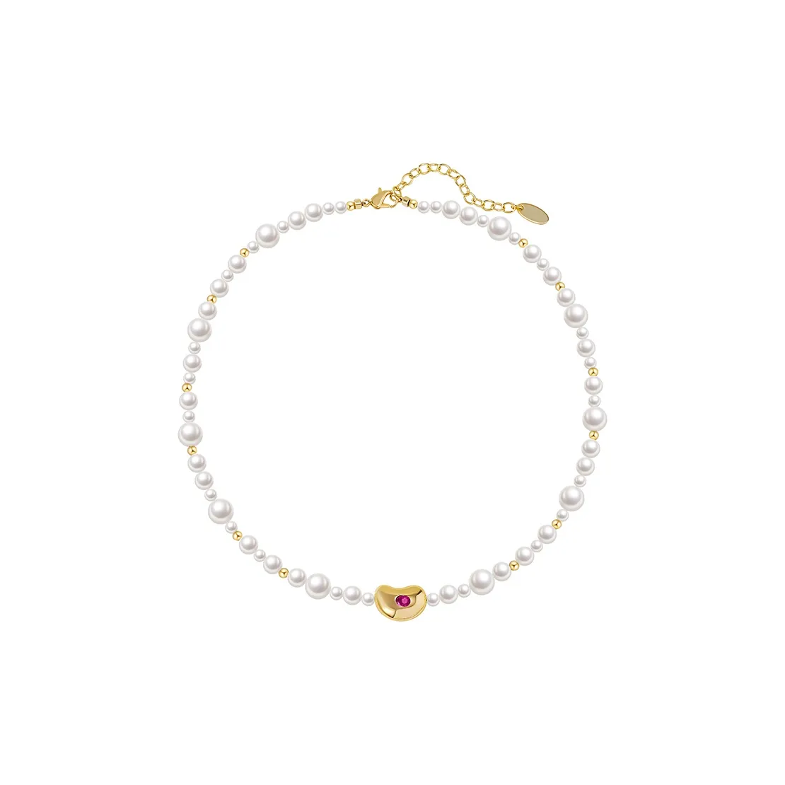 CLORIS YING Shell Beads Alloy Necklaces Women's