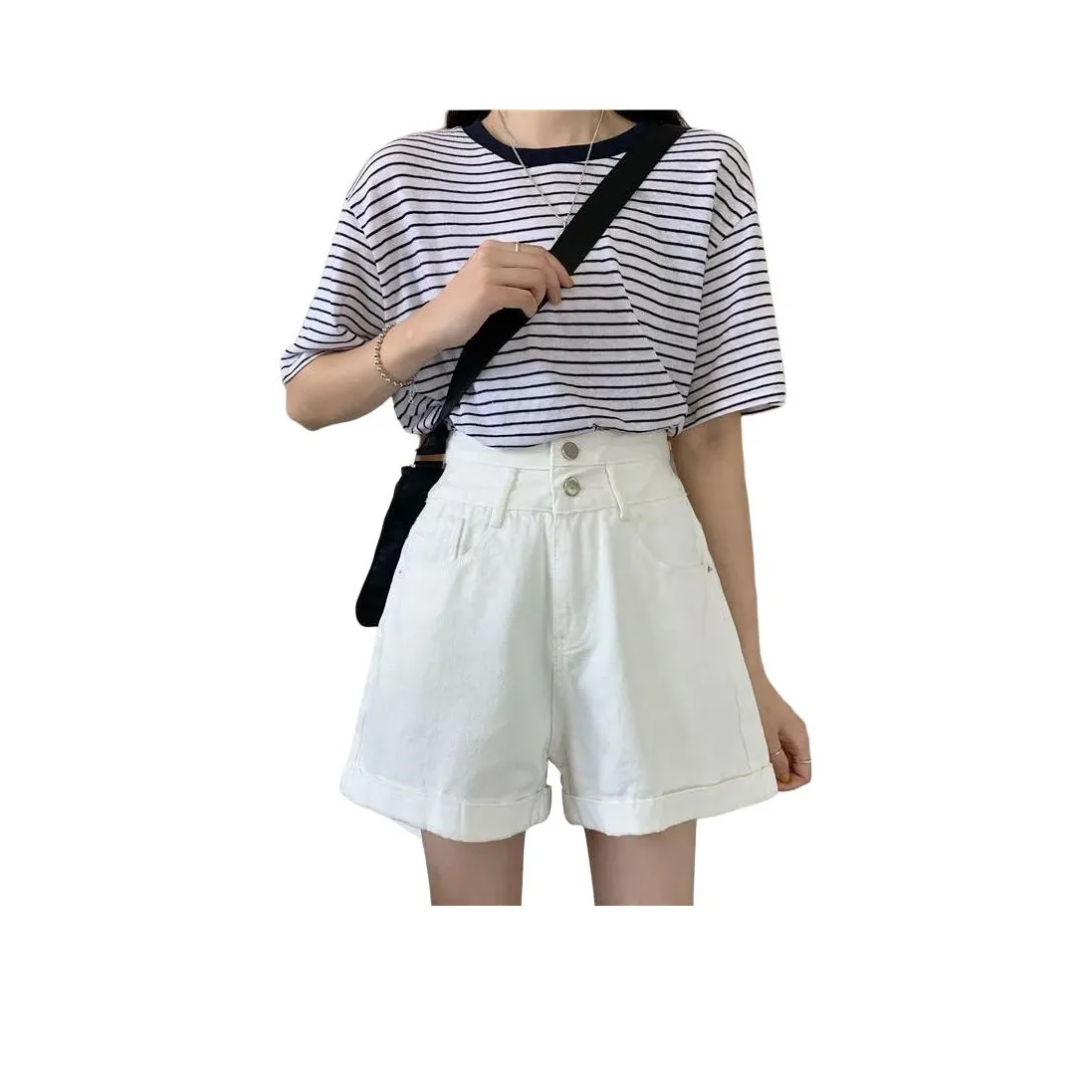 KAISER Denim Shorts Women's White