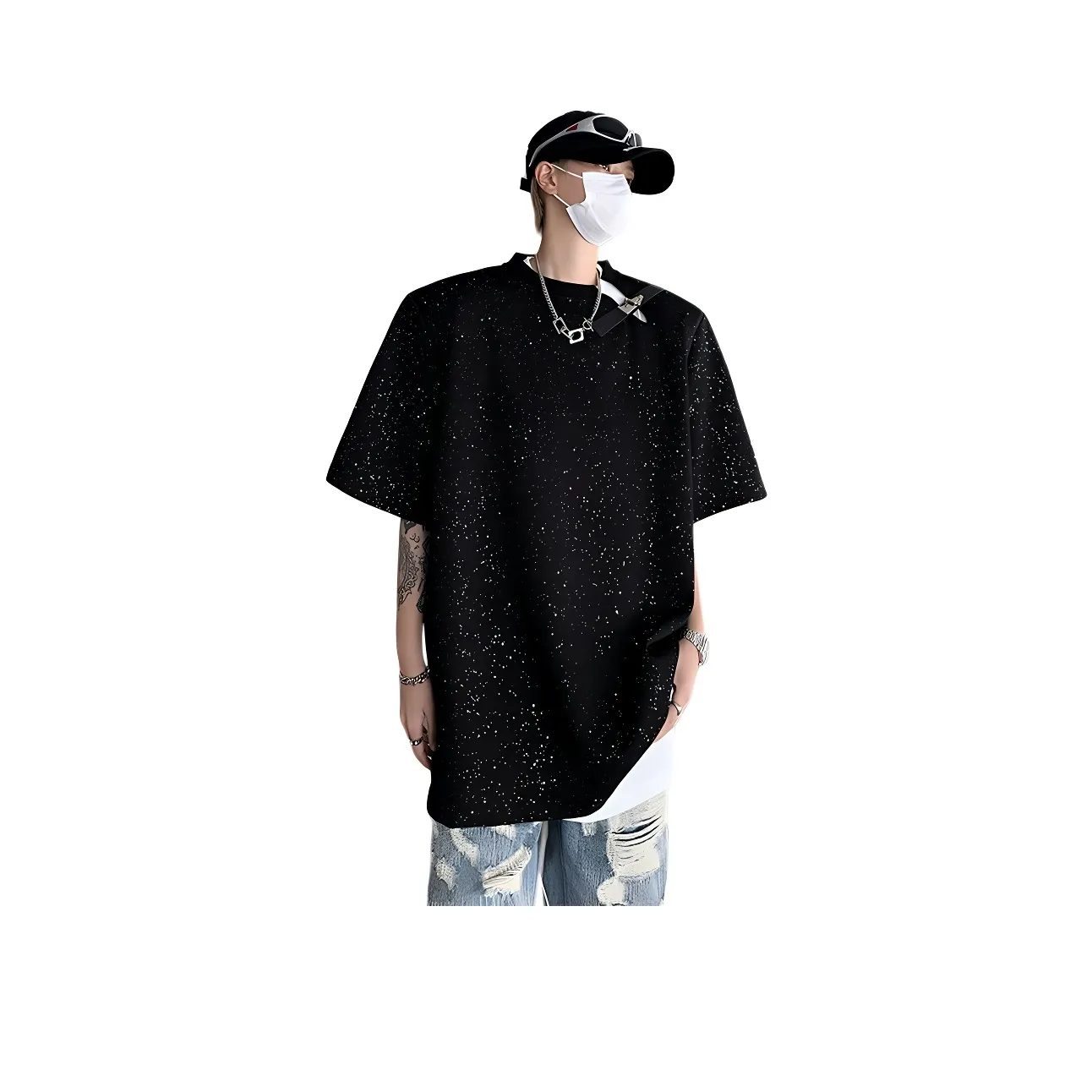 MIIRACER Черная унисекс футболка