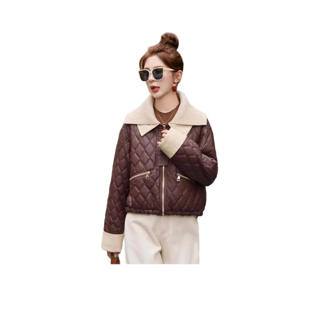 Yi Mengyuan Хлопковый пуховик женский