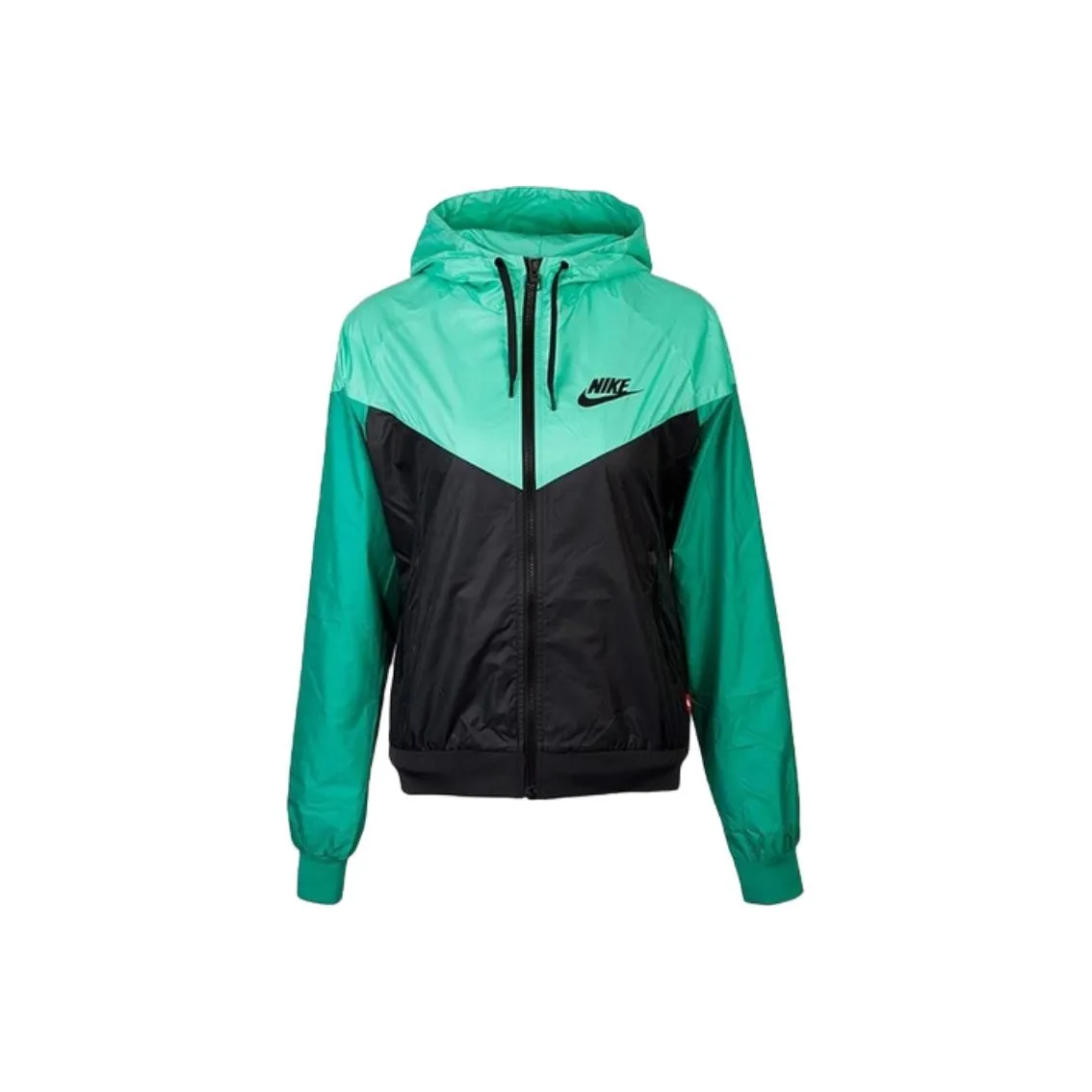 NIKE Черно-зеленые Женские Куртки