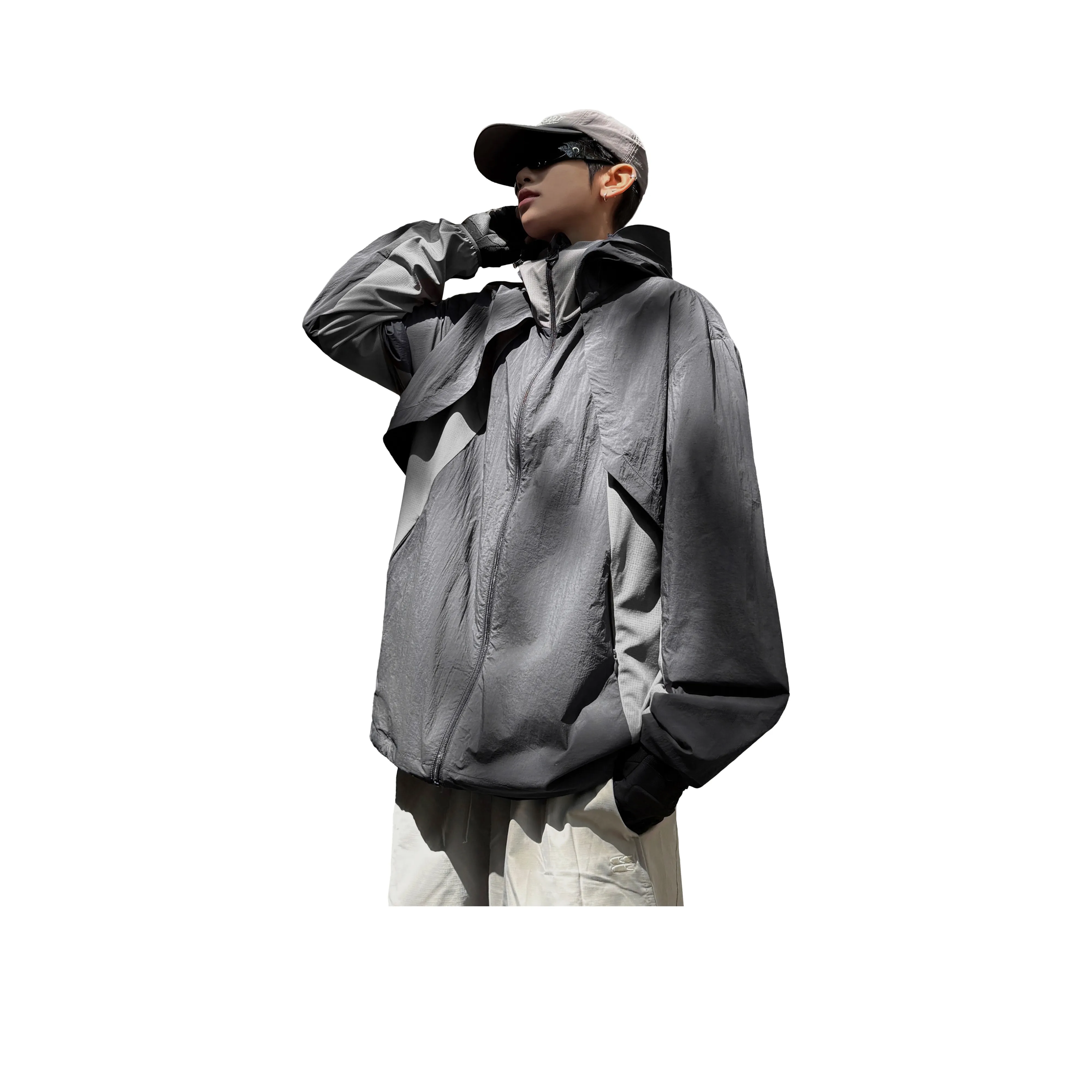 JUNGLE PANDA Super Light Quick Dry Detachable Cooling Anti Radiation Sun Protection Clothing Unisex