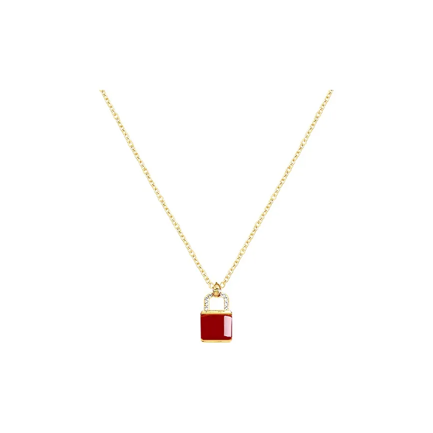 KEYS VIA Agate Jade Necklaces Women's