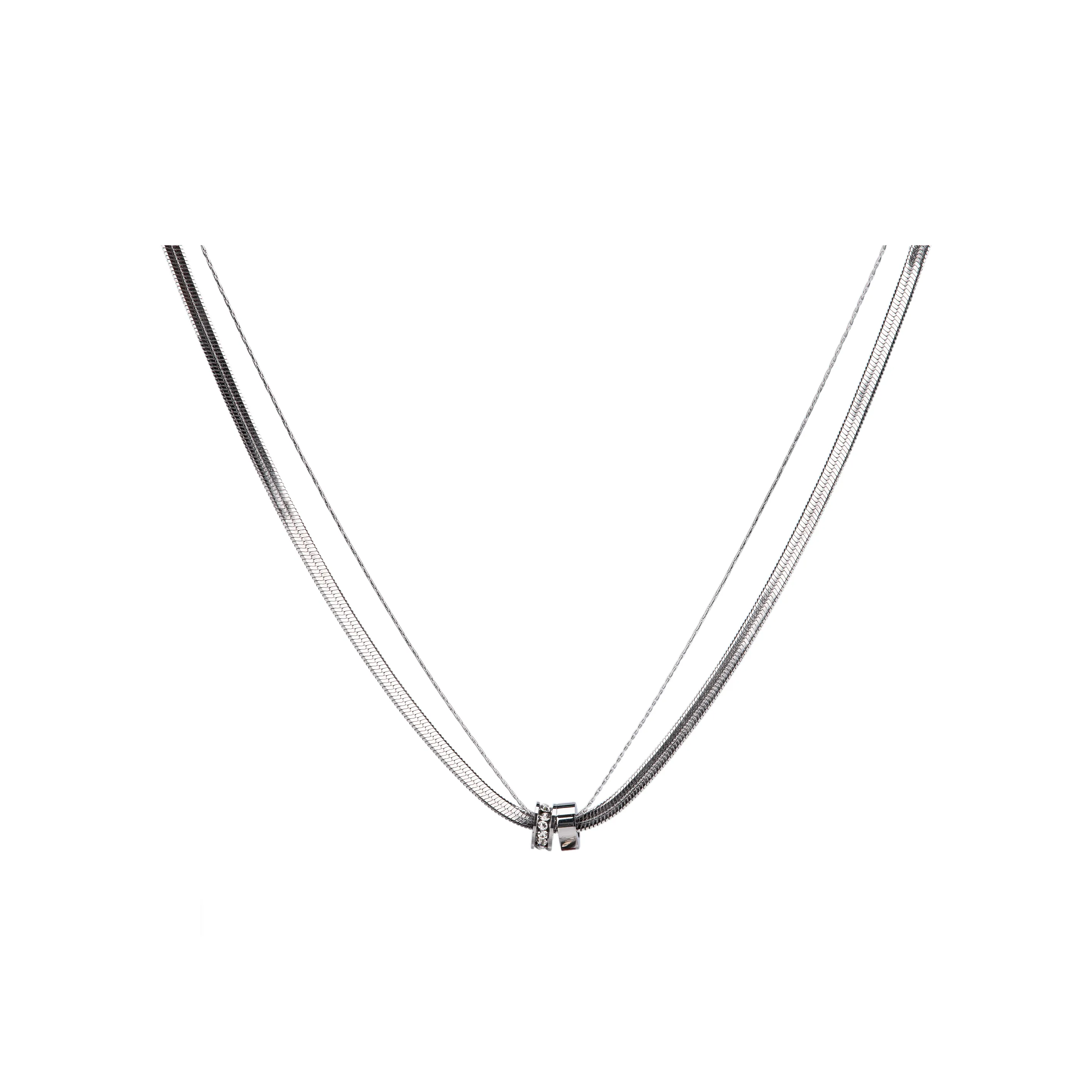 BLESSED BULLET Титановые стальные ожерелья женские