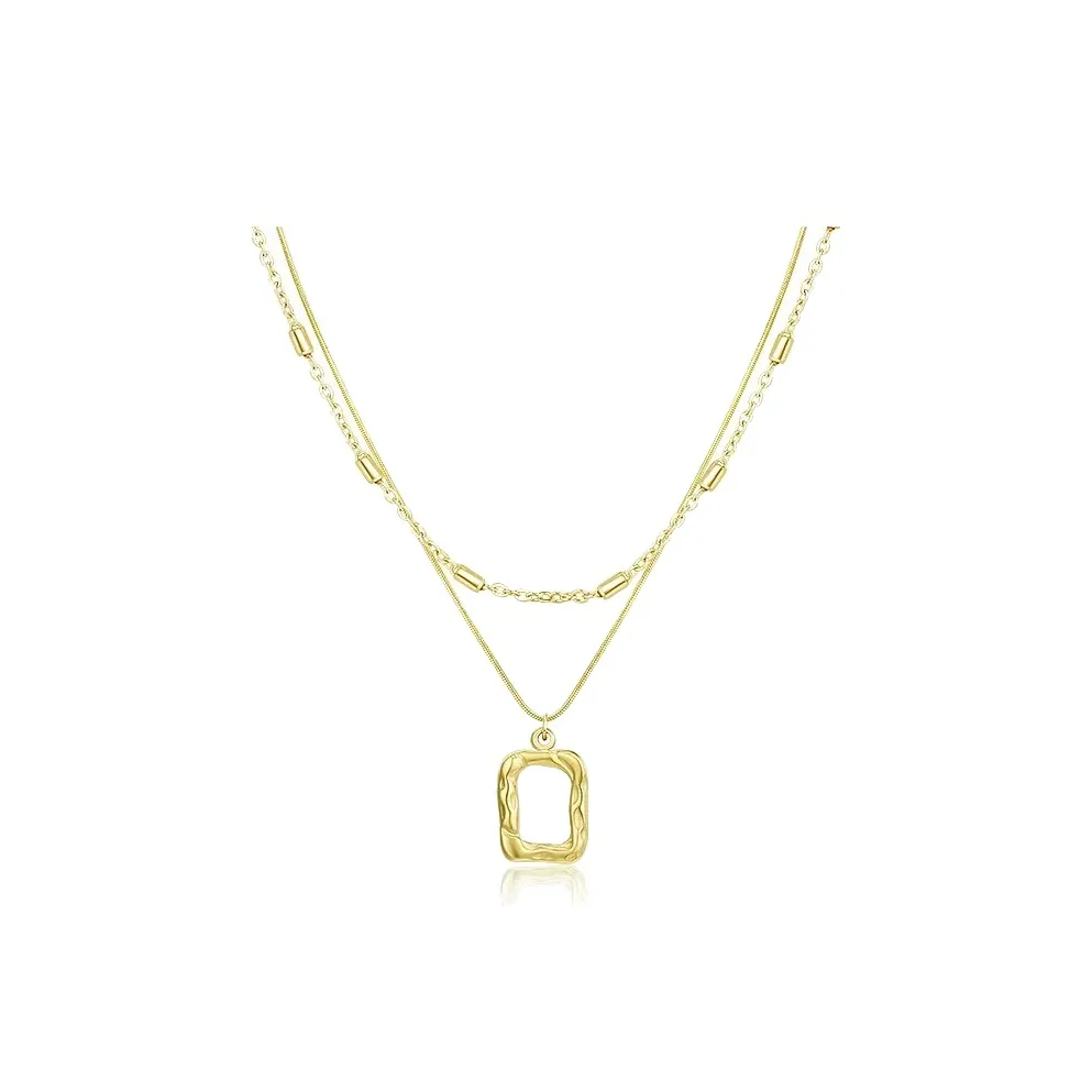 Rhymes Gold Plated Copper Necklaces Women's