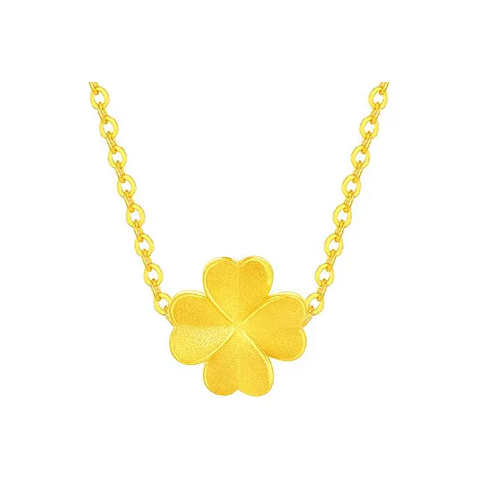 Fortune Gold Jewelry Box Necklace Women's