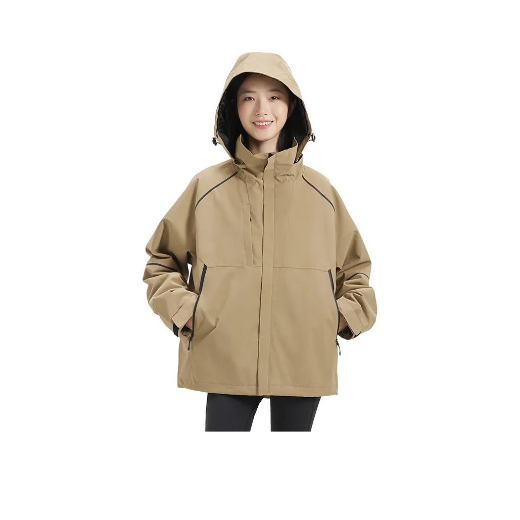 BODACHEL Urban Living/Travel/Commuting Waterproof, Windproof, And Cold Resistant Windbreaker Jacket Unisex