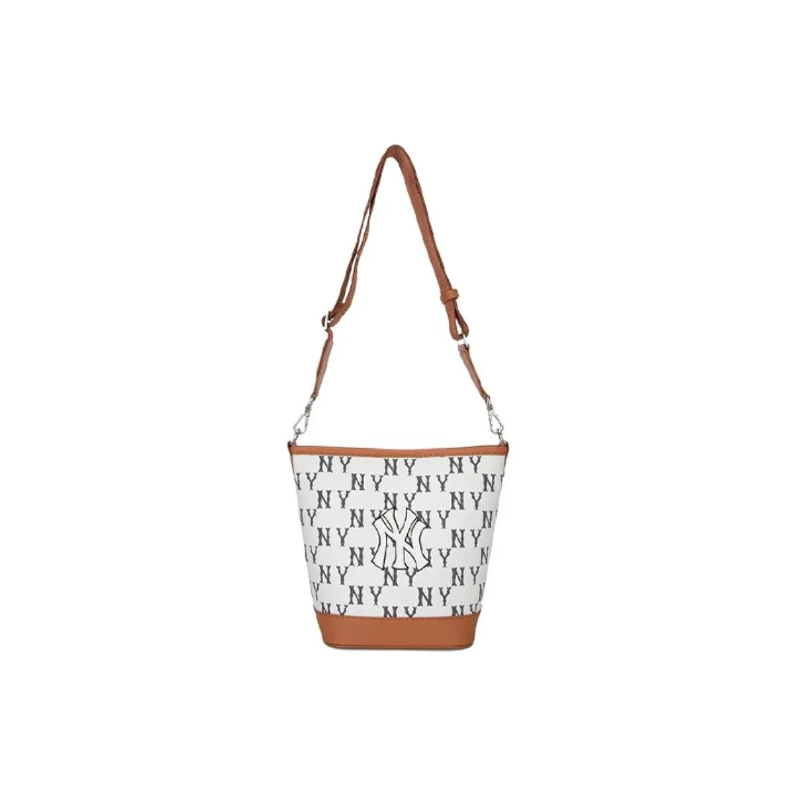 MLB Polyester Bucket Bags Shoulder Bag Crossbody Bag Regular Women's White