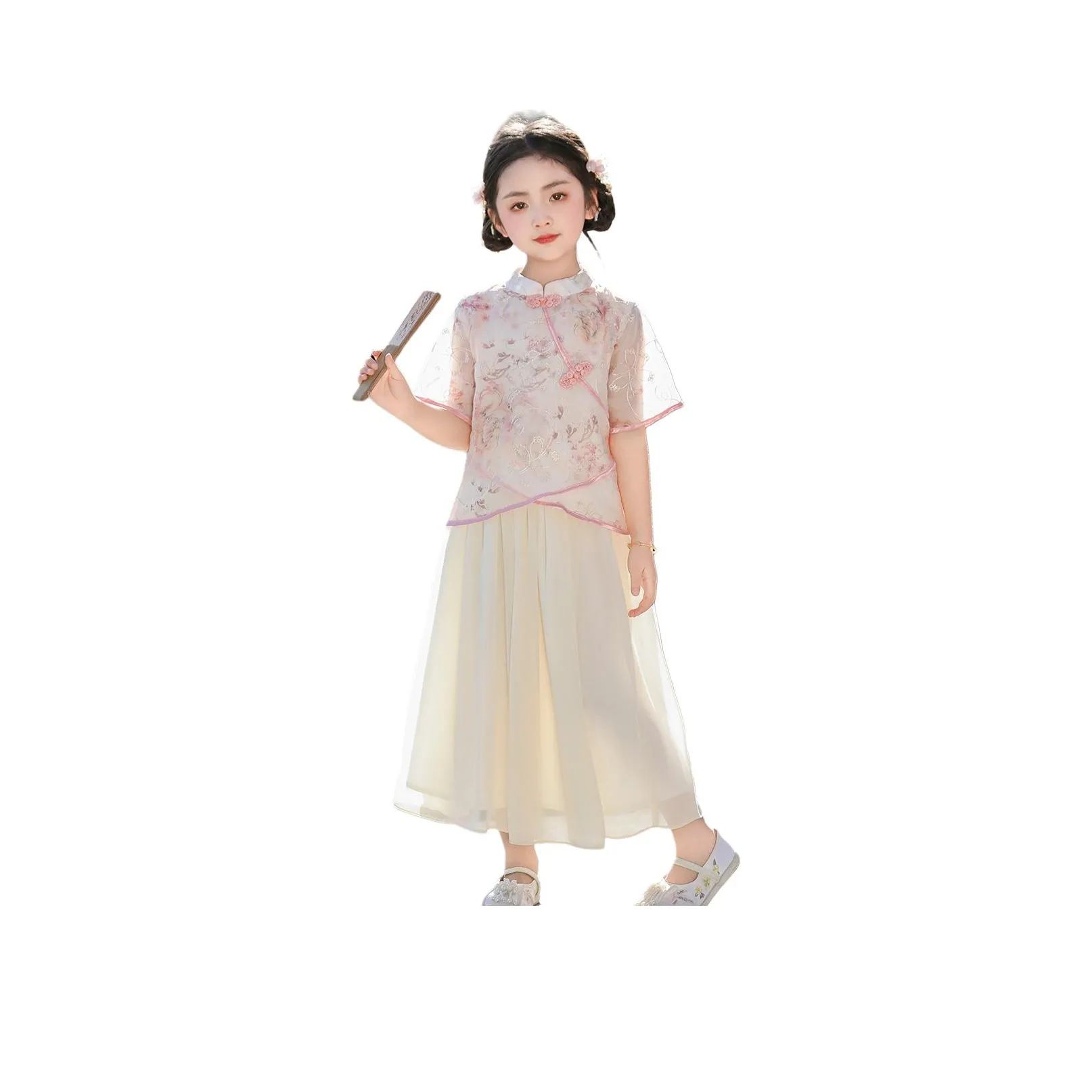 Because no Розовый Kids Костюмы в стиле Тан