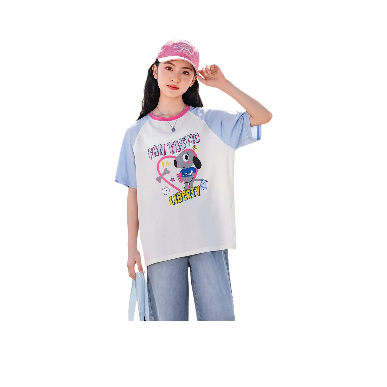 Because no T Рубашка Белый Подростки