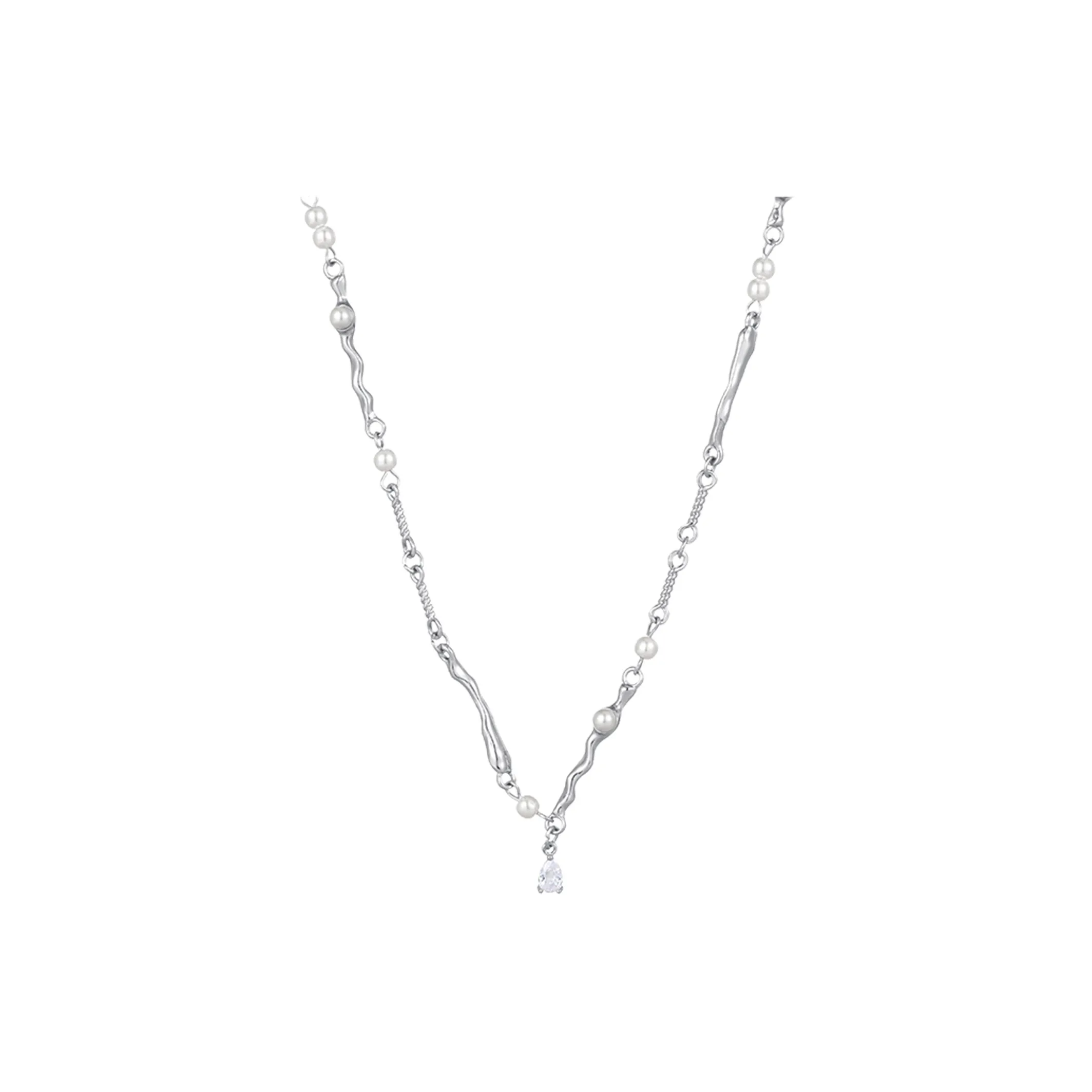 MISS XIA JWY Титановые стальные ожерелья женские