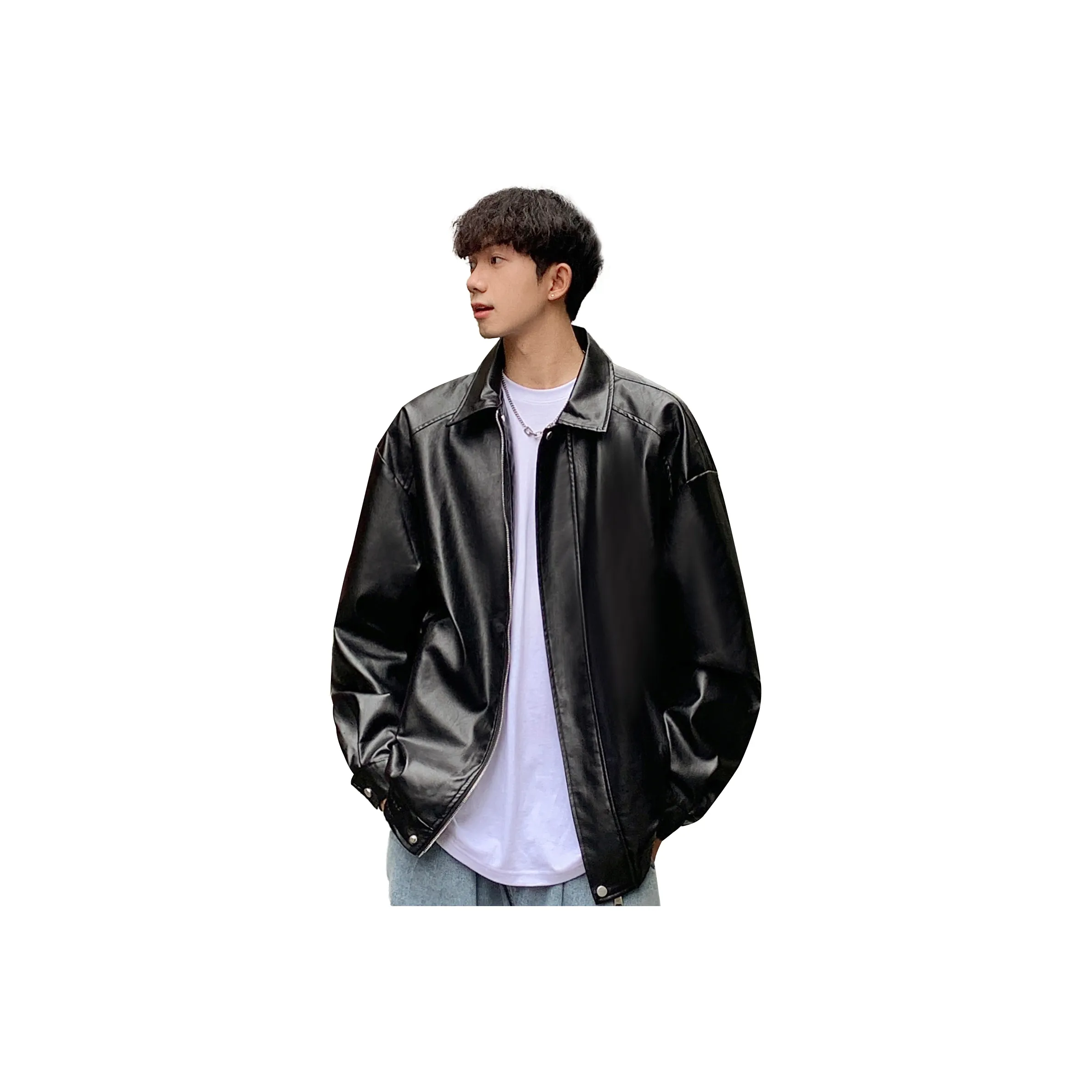 Imcrasy Leather Jackets Unisex