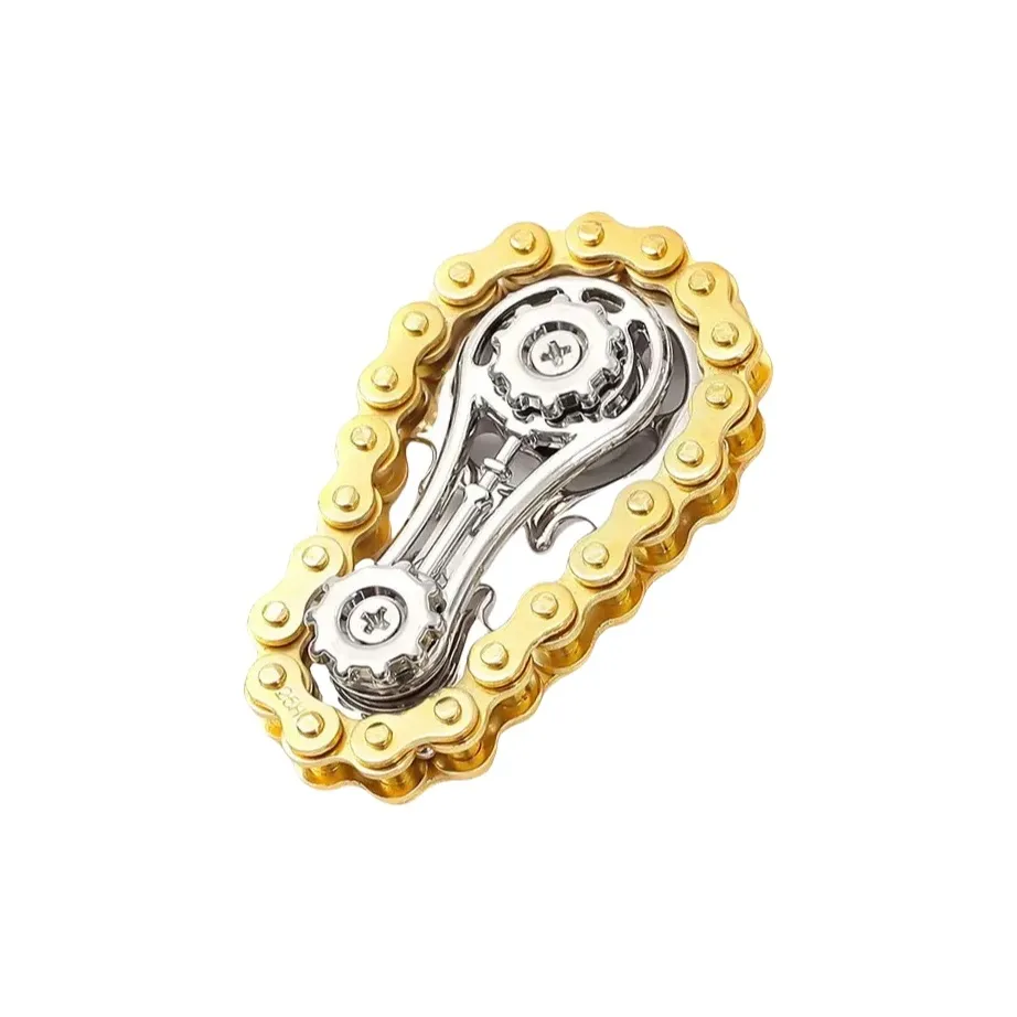 AIQINGCAOZHILIANWANJU Металл WHEEL Спицка Цепочка Волчки Кончик пальца Игрушки