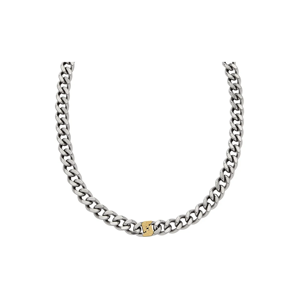 EMPORIO ARMANI Нержавеющая сталь Мужские ожерелья Серебряные