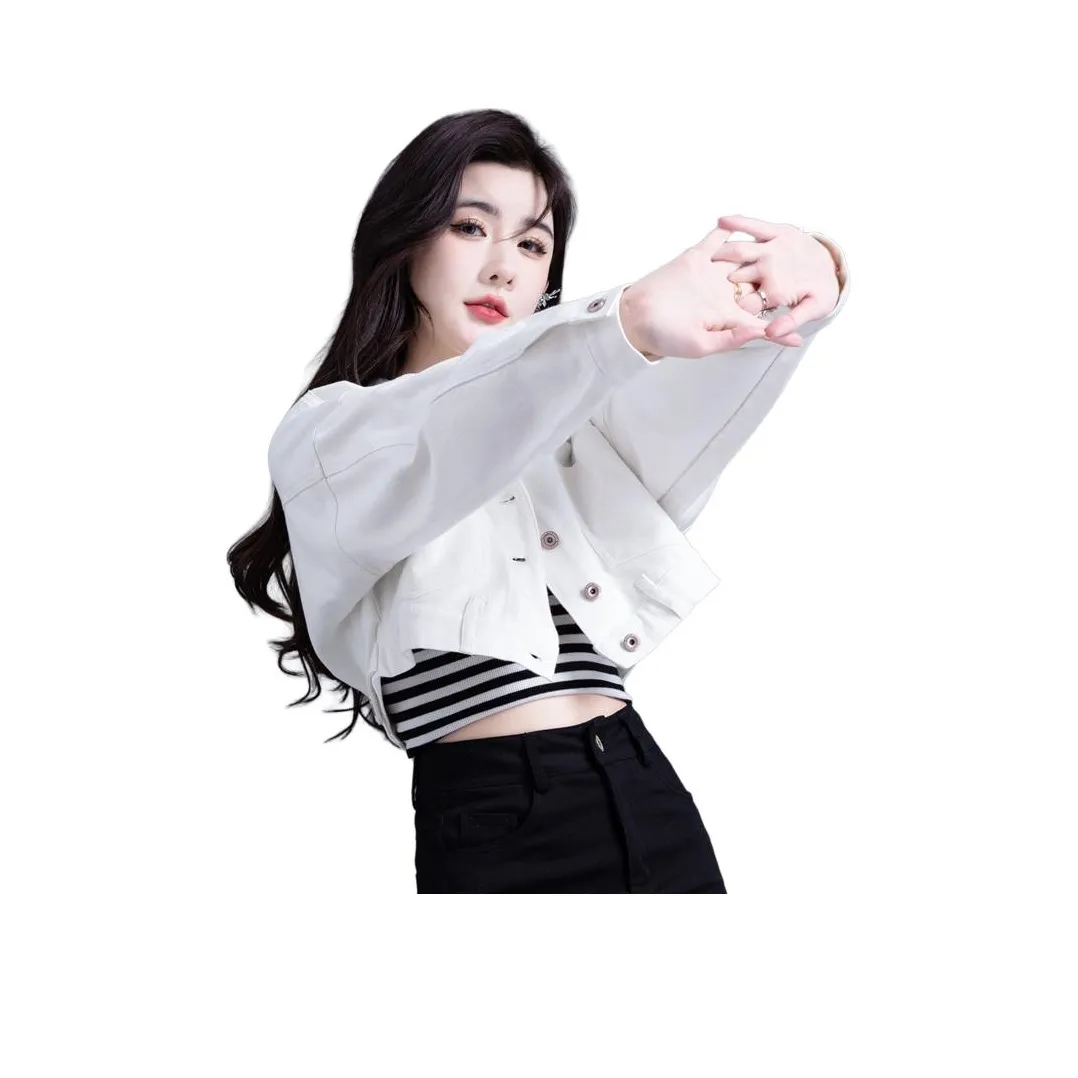 You Cow Me Pants Джинсовая куртка Женская