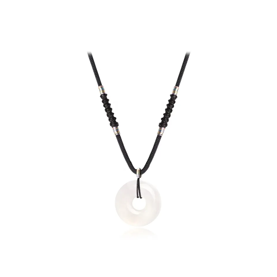 Teddy Bear Collection Chalcedony Necklaces Unisex