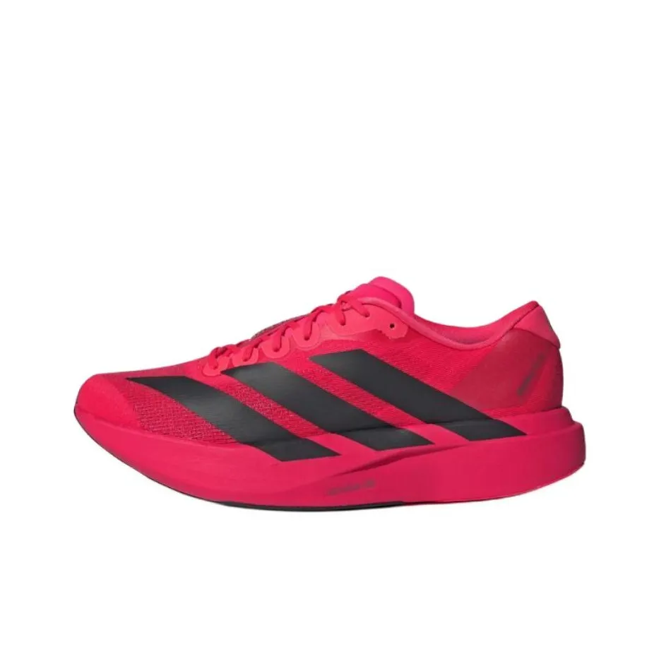 Adidas Adizero Evo SL Low Топ Повседневный Марафон Гоночные Беговые Кроссовки Мужские Красный Черный