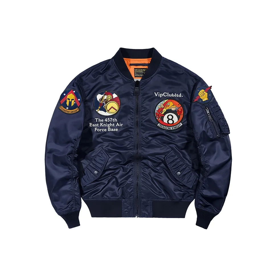 VIP English Embroidery Badge Jackets & Coats Unisex